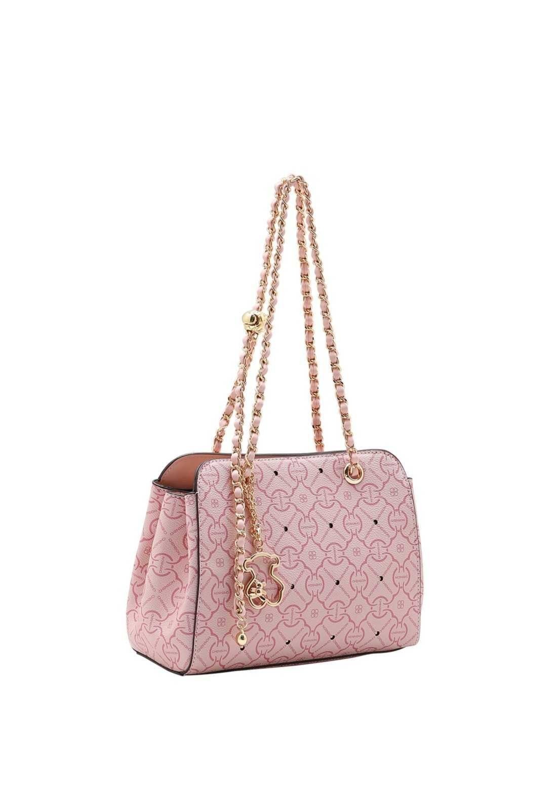 Bolsa Feminina Chenson Classic Cristal Ombro 3485359 Rosa
