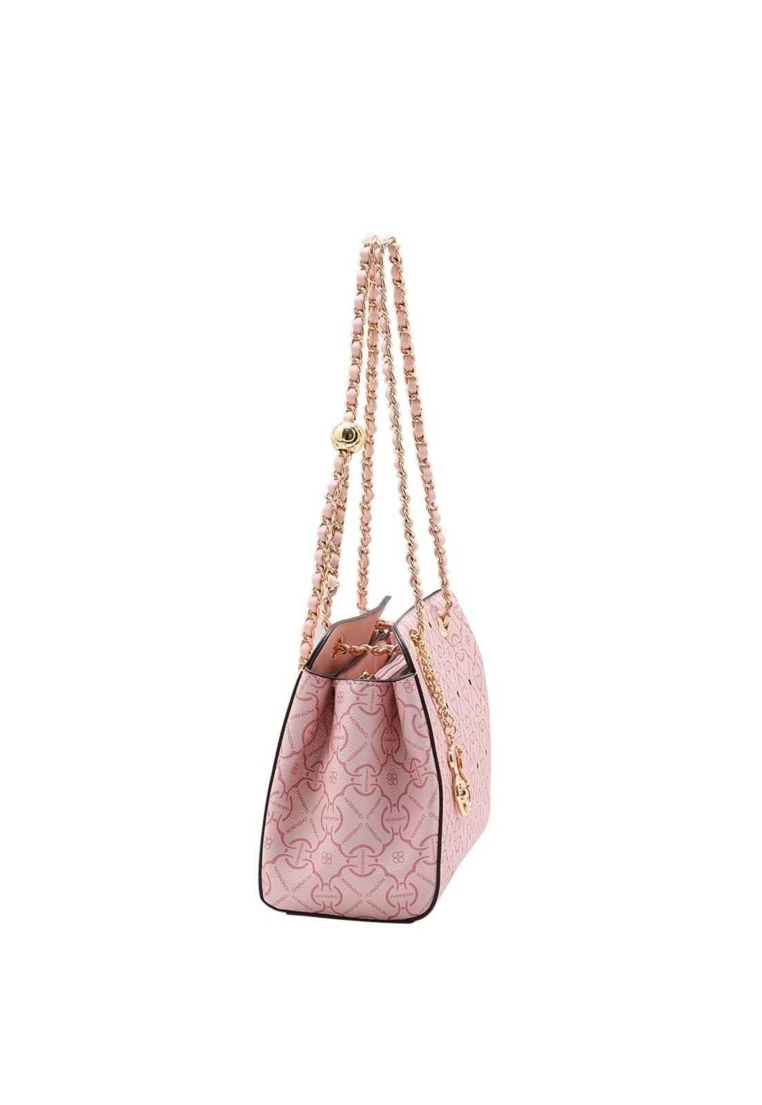 Vista 3 Bolsa Feminina Chenson Classic Cristal Ombro 3485359 rosa Chenson rosa
