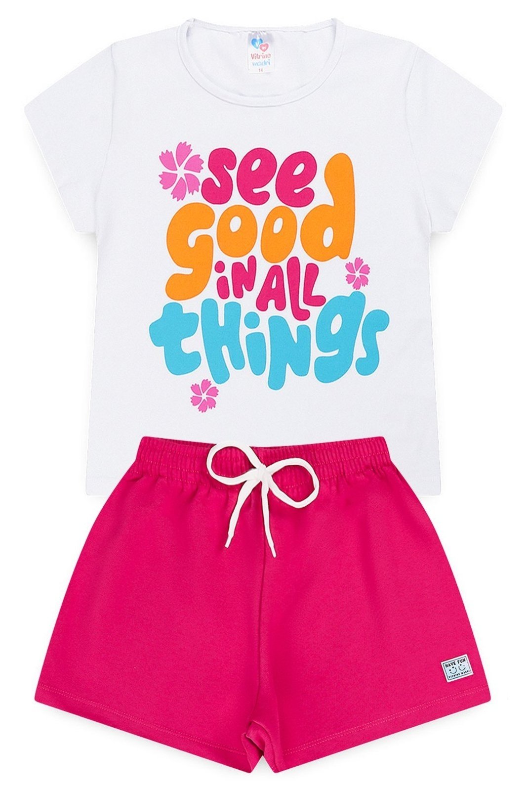 Infantil - Conjunto Juvenil Verão Feminino Good Things