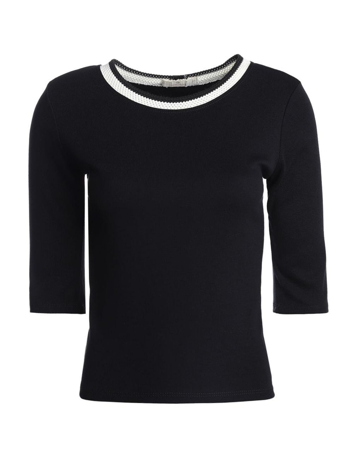 Blusa Ribana Manga 3/4 Autentique Feminina PRETO