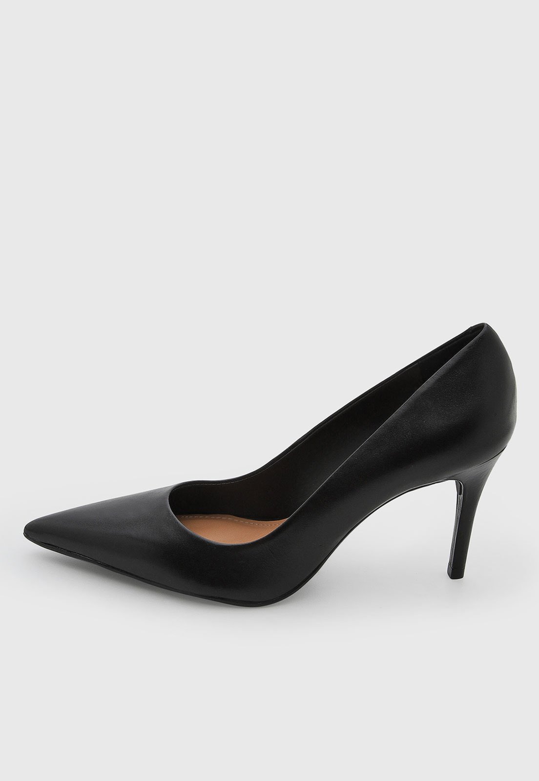 Scarpin Arezzo Salto Fino Bico Fino Preto