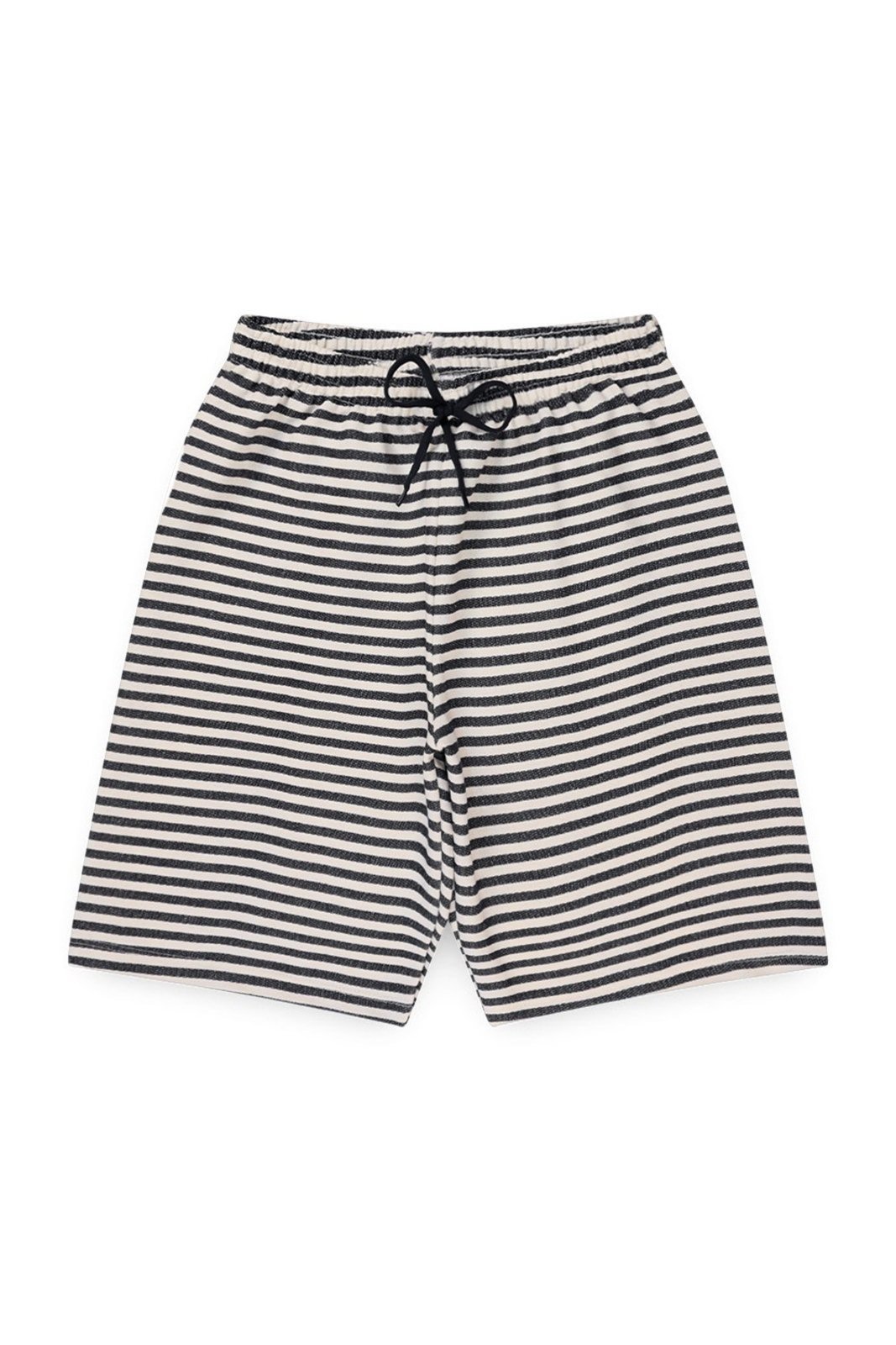 Infantil - Bermuda Moletinho Masculina Listrada