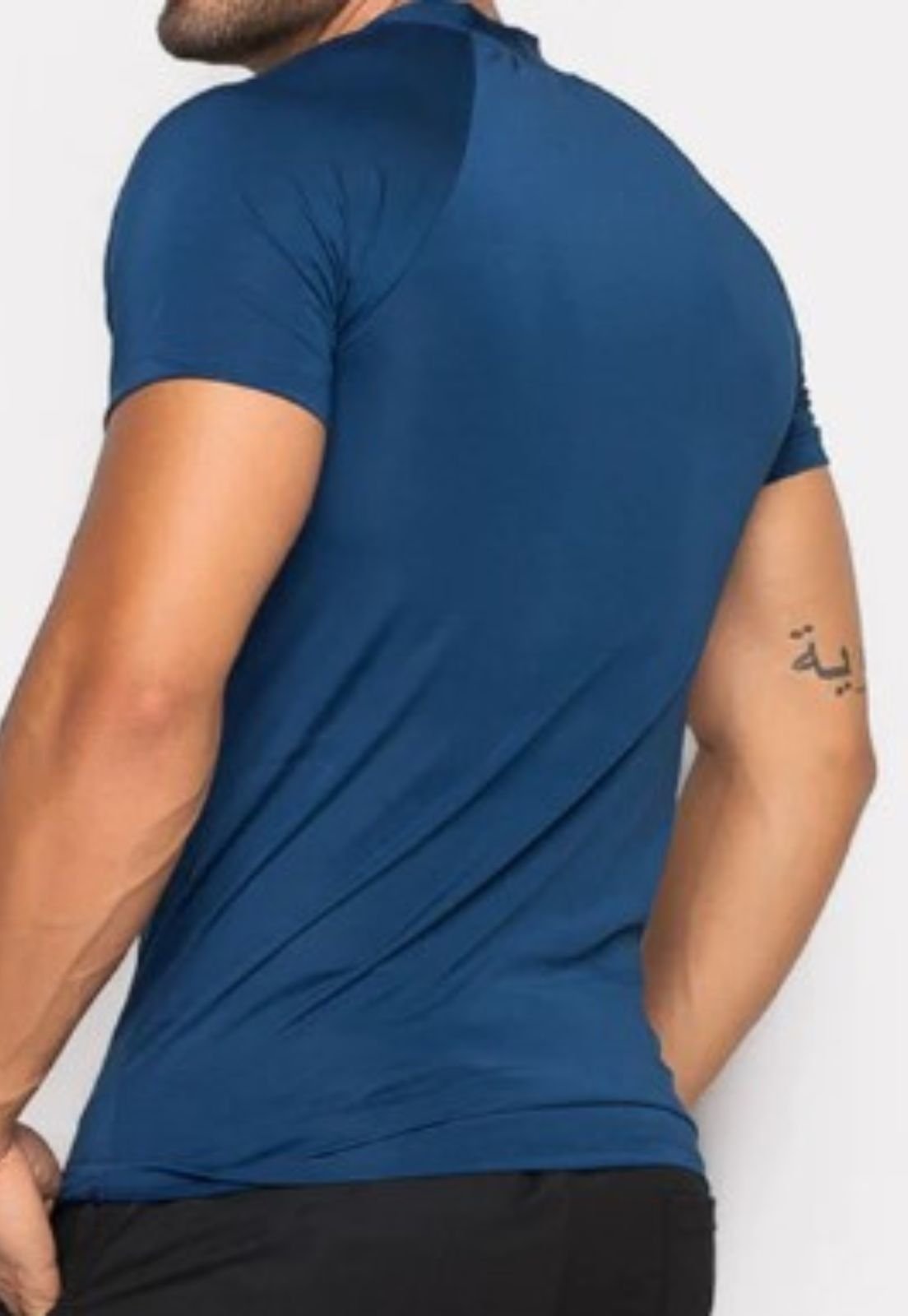 Vista 3 Blusa Térmica Vekyo Segunda Pele Manga Curta Marinho multicolorido VEKYO multicolorido