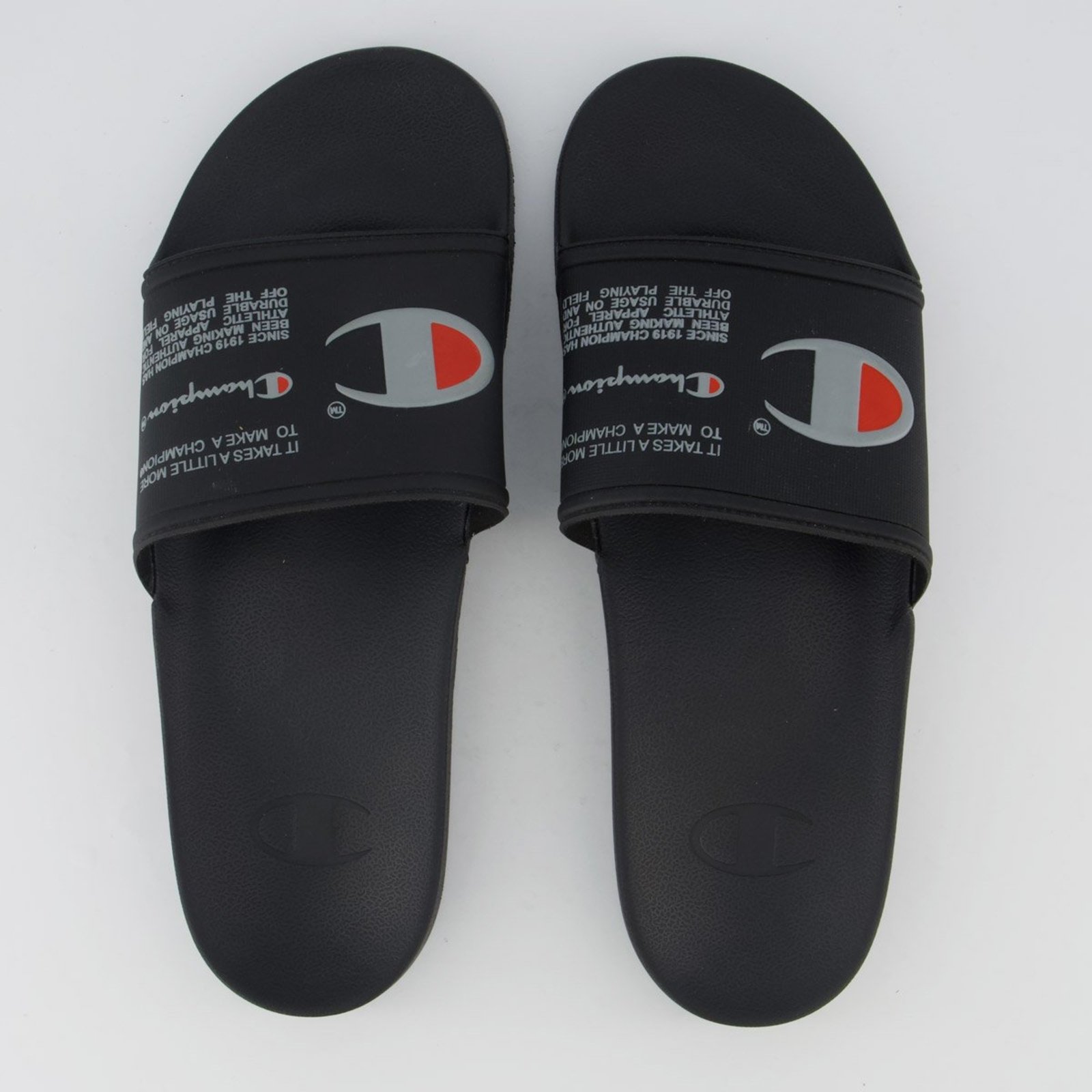 Chinelo Champion Nuvem Ipo Squish Preto