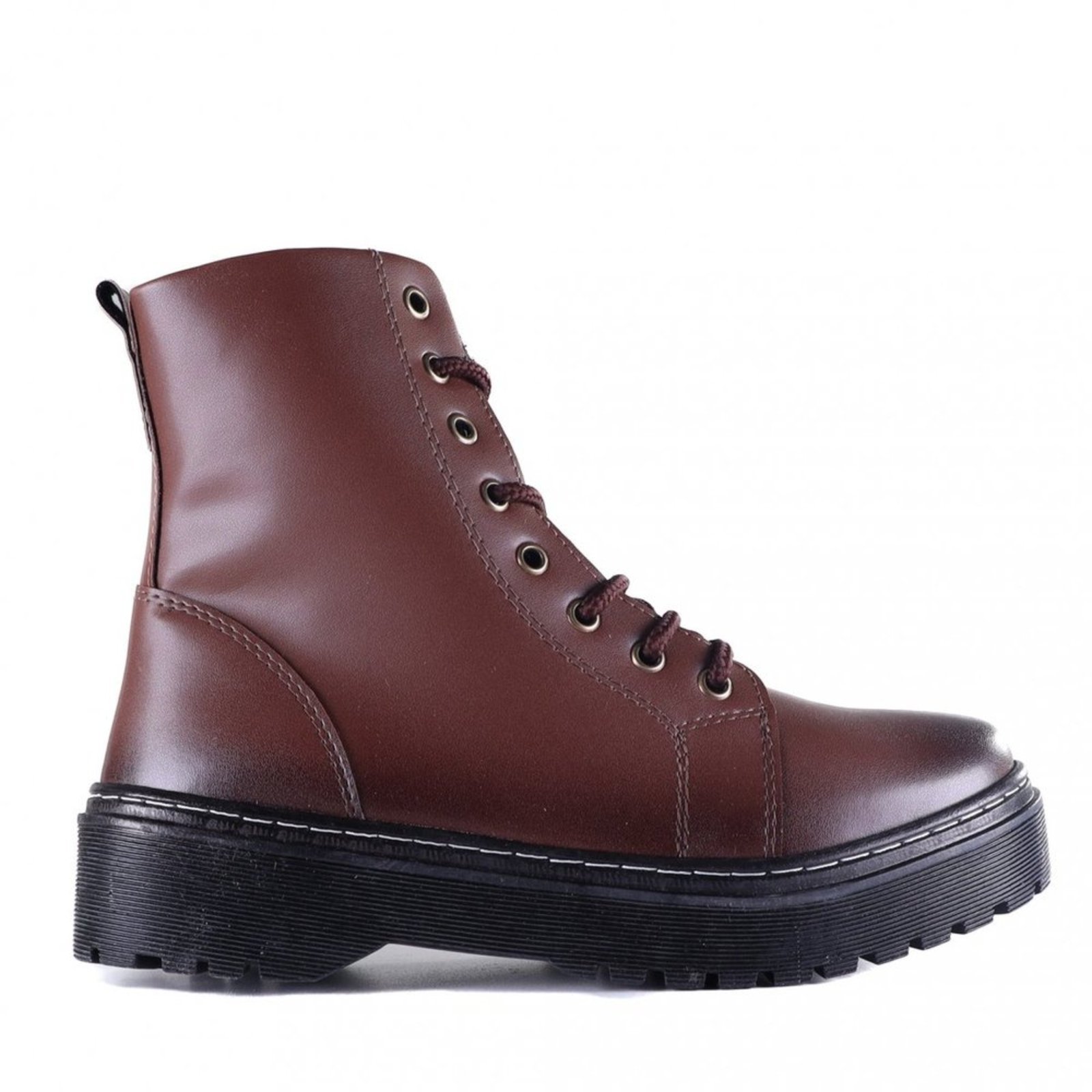 Bota Coturno Feminino Zariff 7000 Zariff Marrom