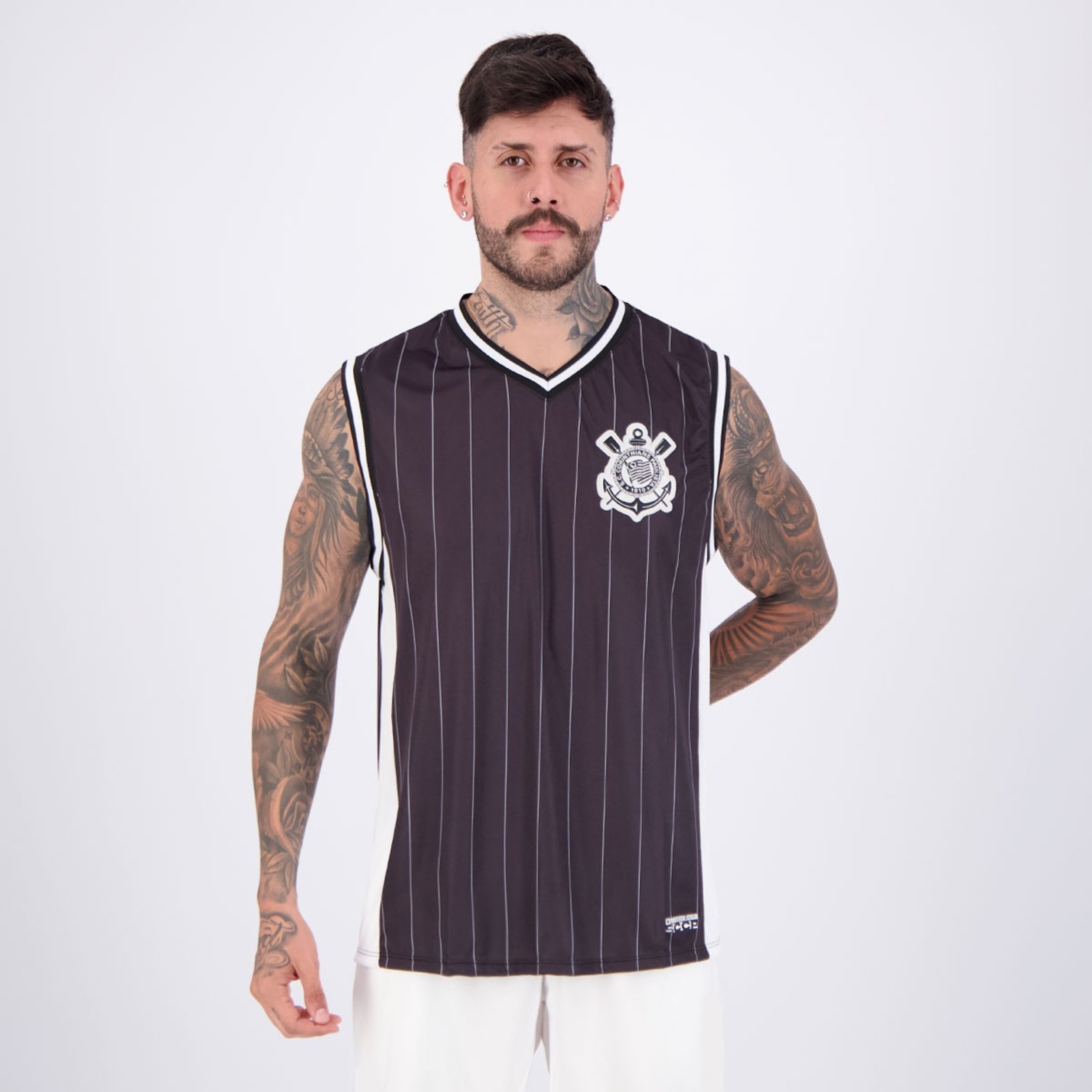 Regata Corinthians Dry Preta