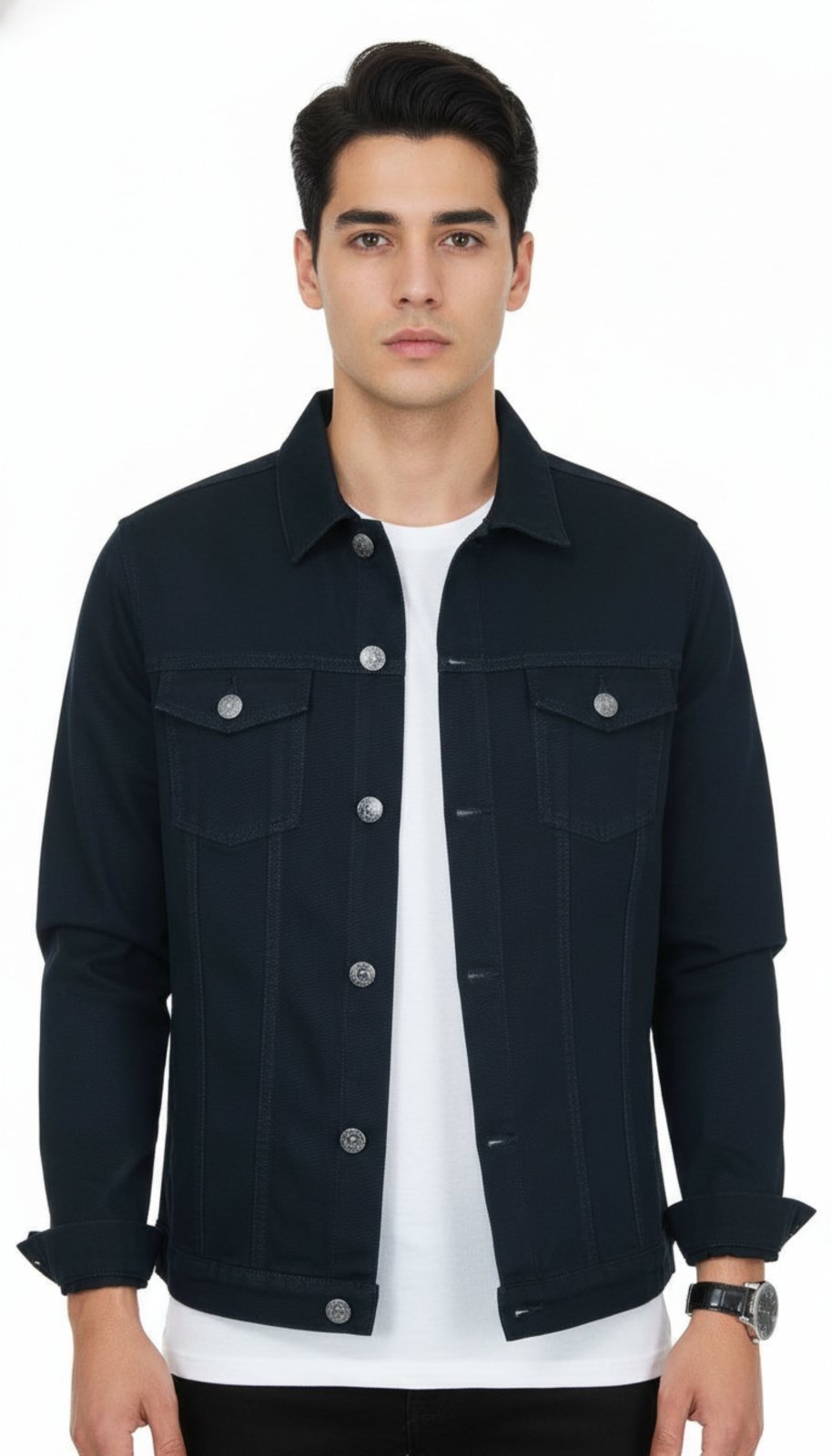 Jaqueta Sarja/brim Masculina Super Luxo Reforçada Amil 1818