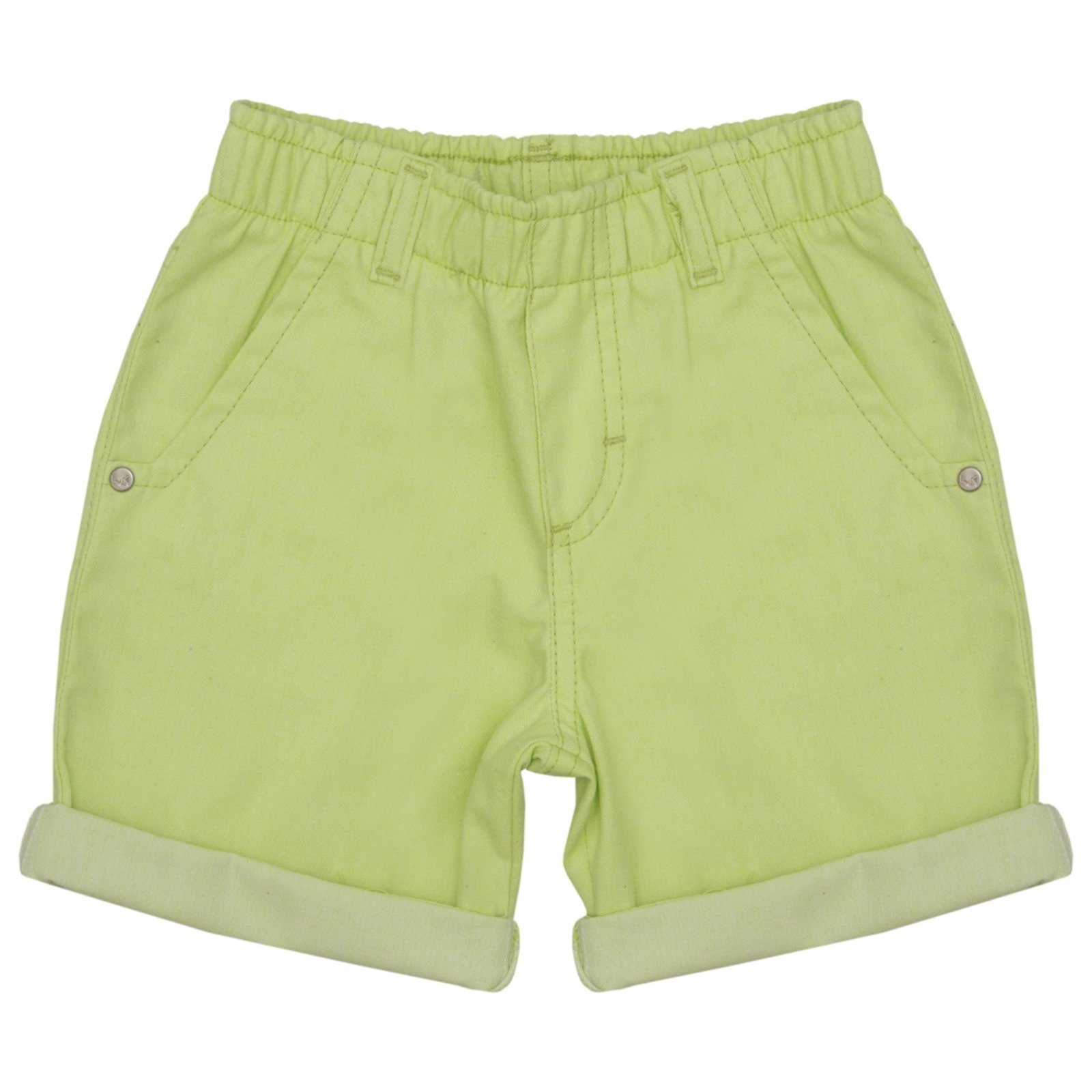 Infantil – Shorts Look Jeans Sarja Verde