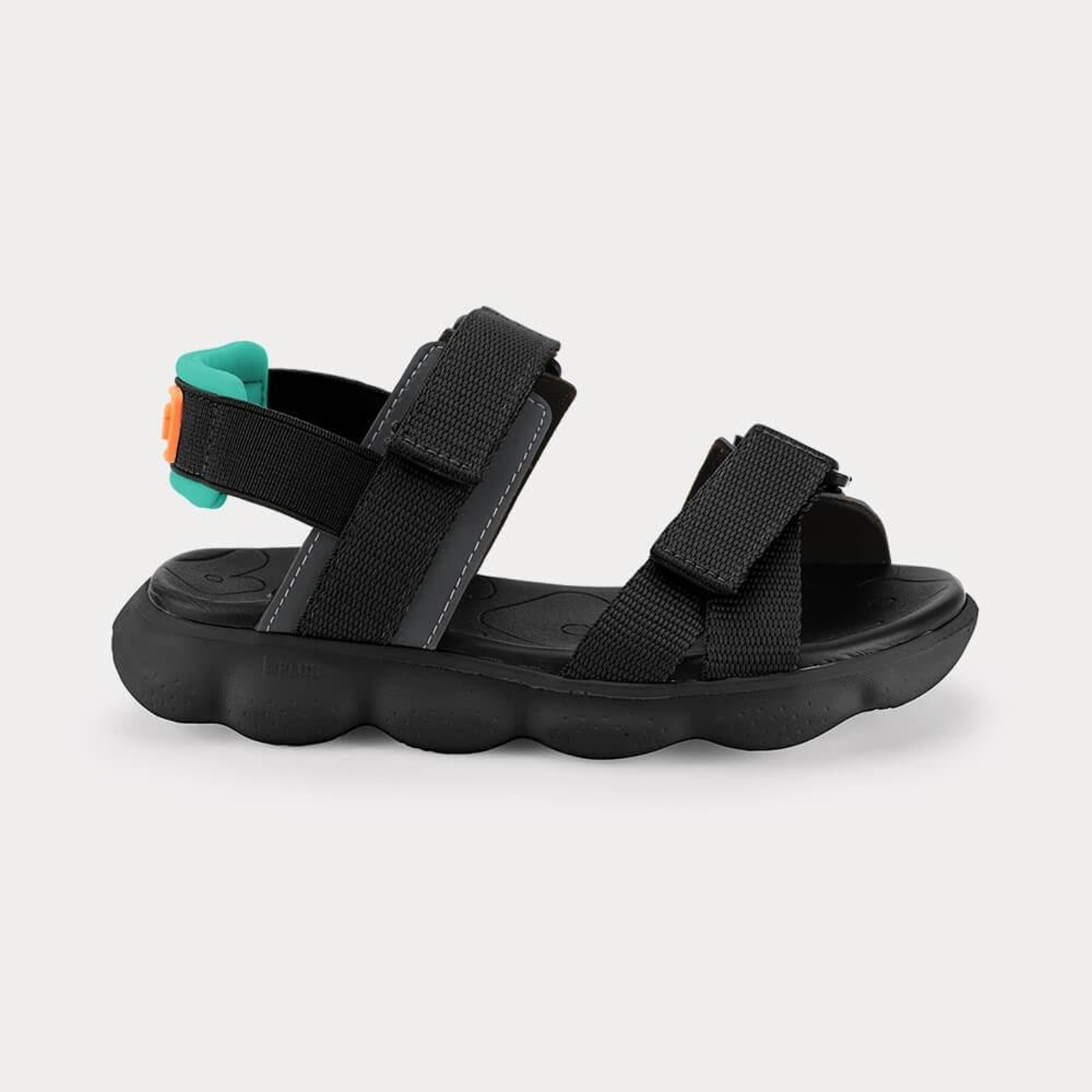 Infantil - Sandália Bibi Sandals Sport Preta e Verde 1291013 28