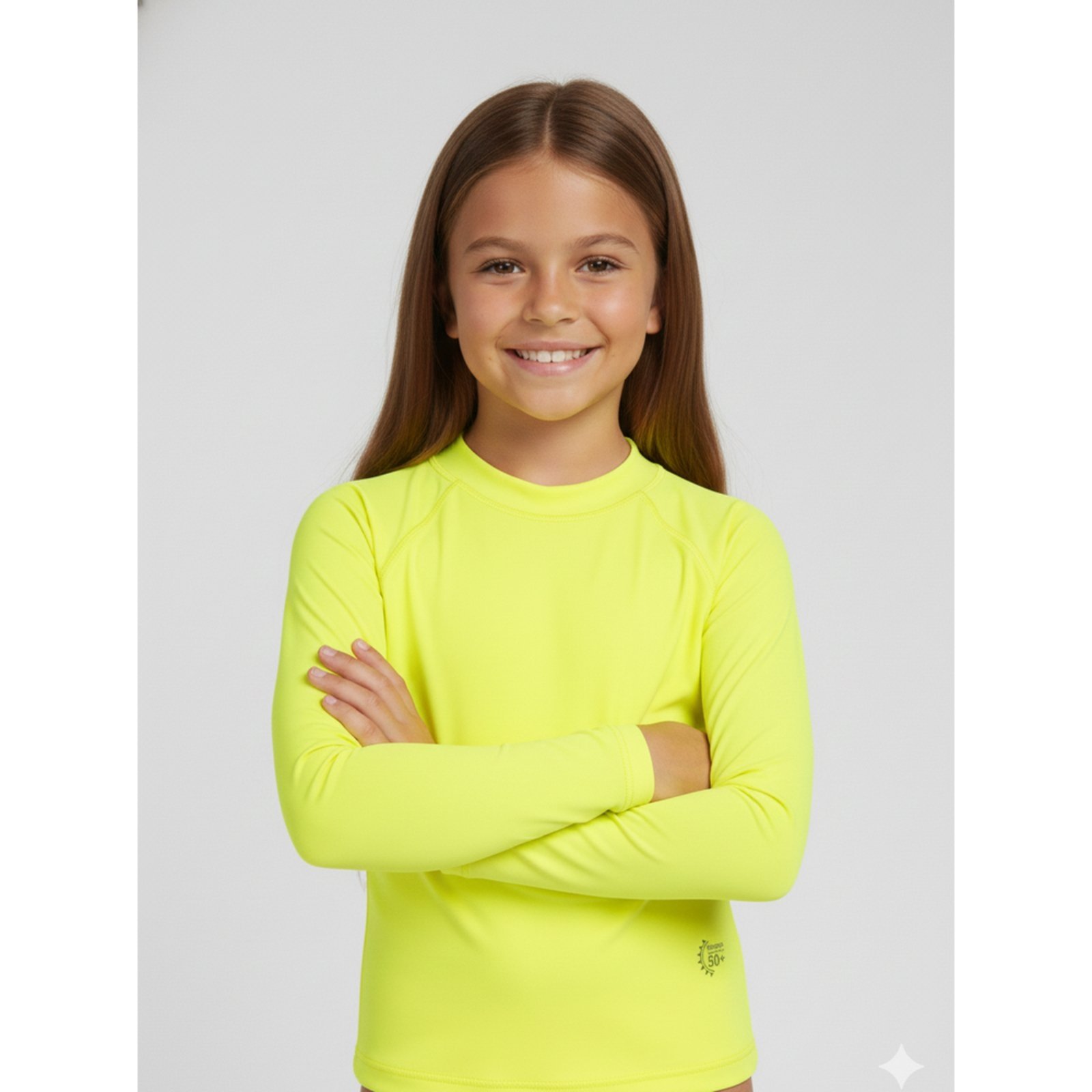 Vista 2 Infantil - Blusa Manga Longa Proteção UV 50+ ROSA AZUL KIDS pink ROSA AZUL KIDS pink