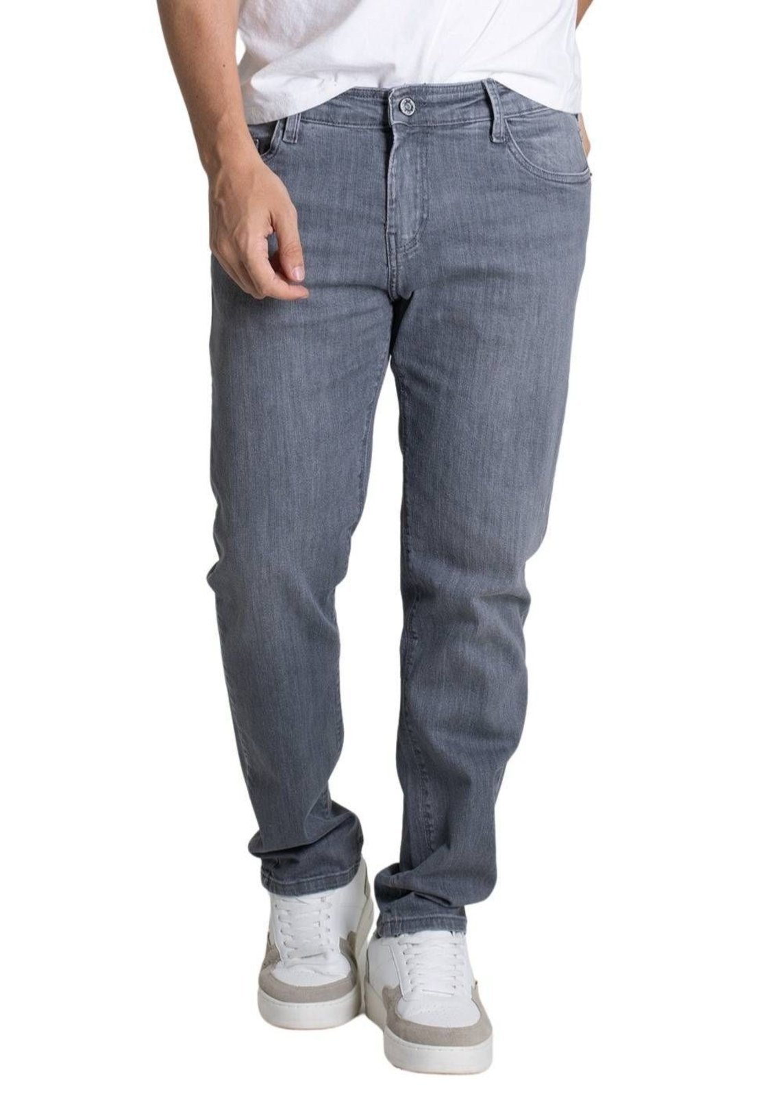 Calça Jeans Sawary Slim – 279514 – Cinza – Sawary