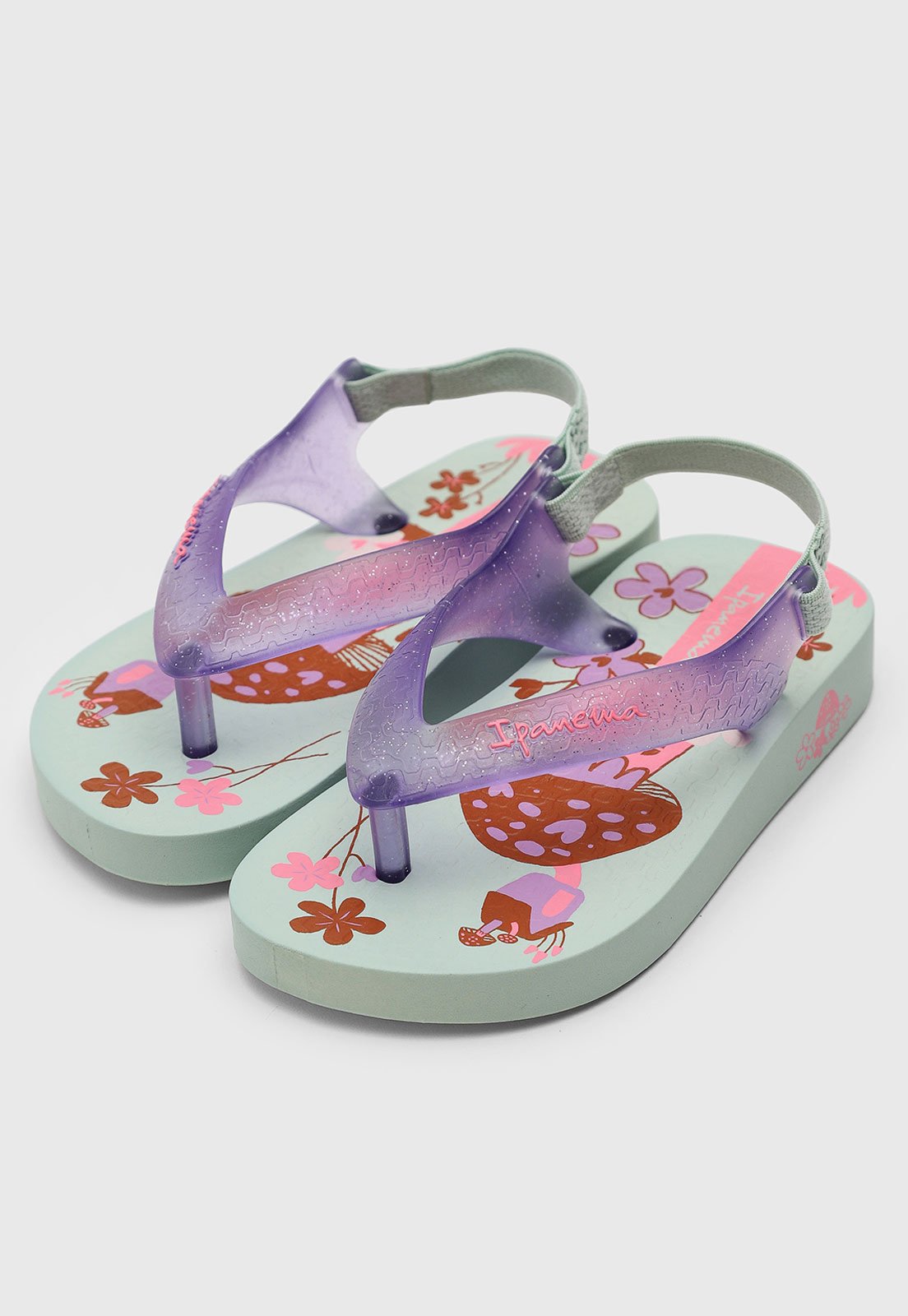 Vista 3 Infantil - Chinelo Ipanema Baby Ipanema Kids verde Ipanema Kids verde