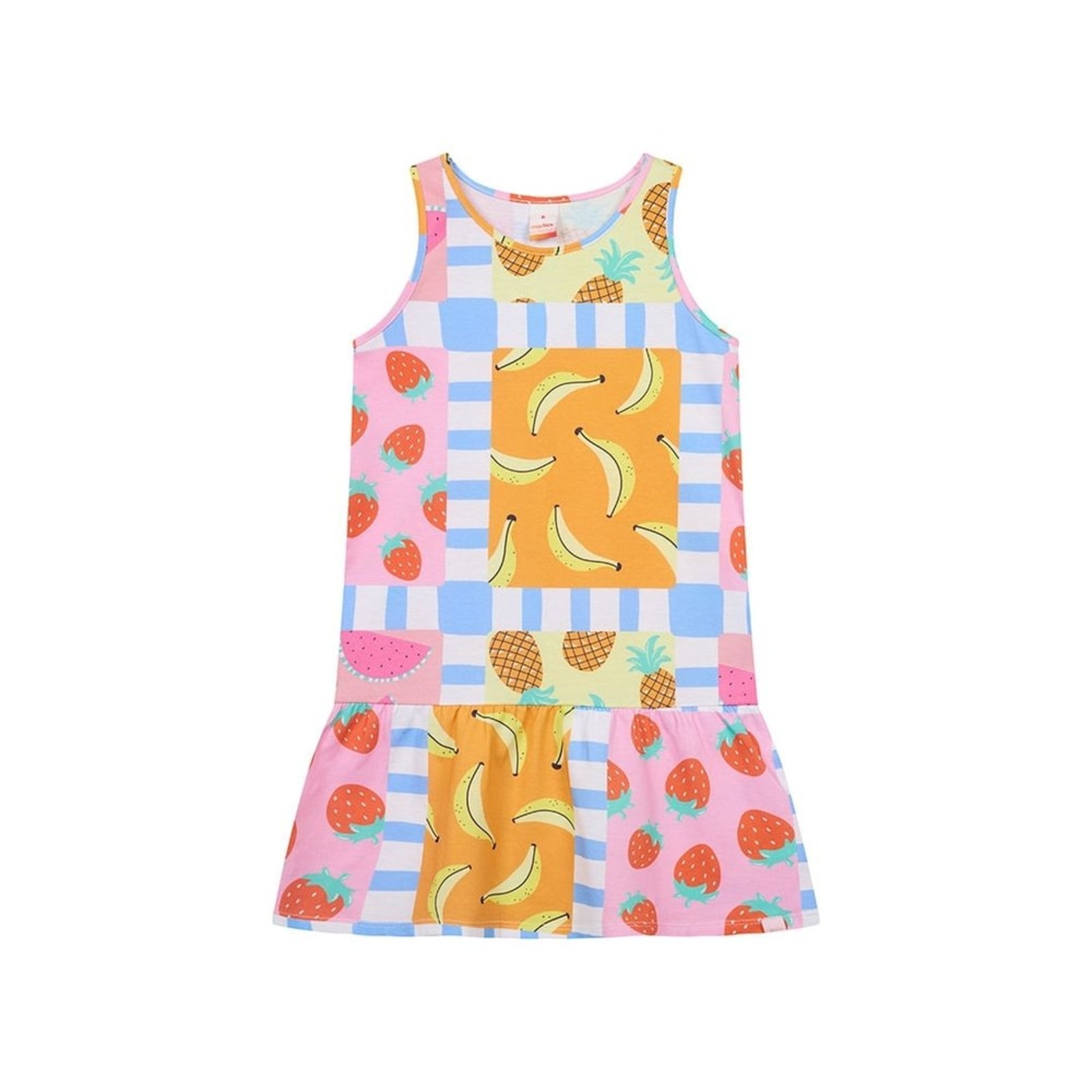 Infantil - Vestido Regata Estampado Menina Marisol