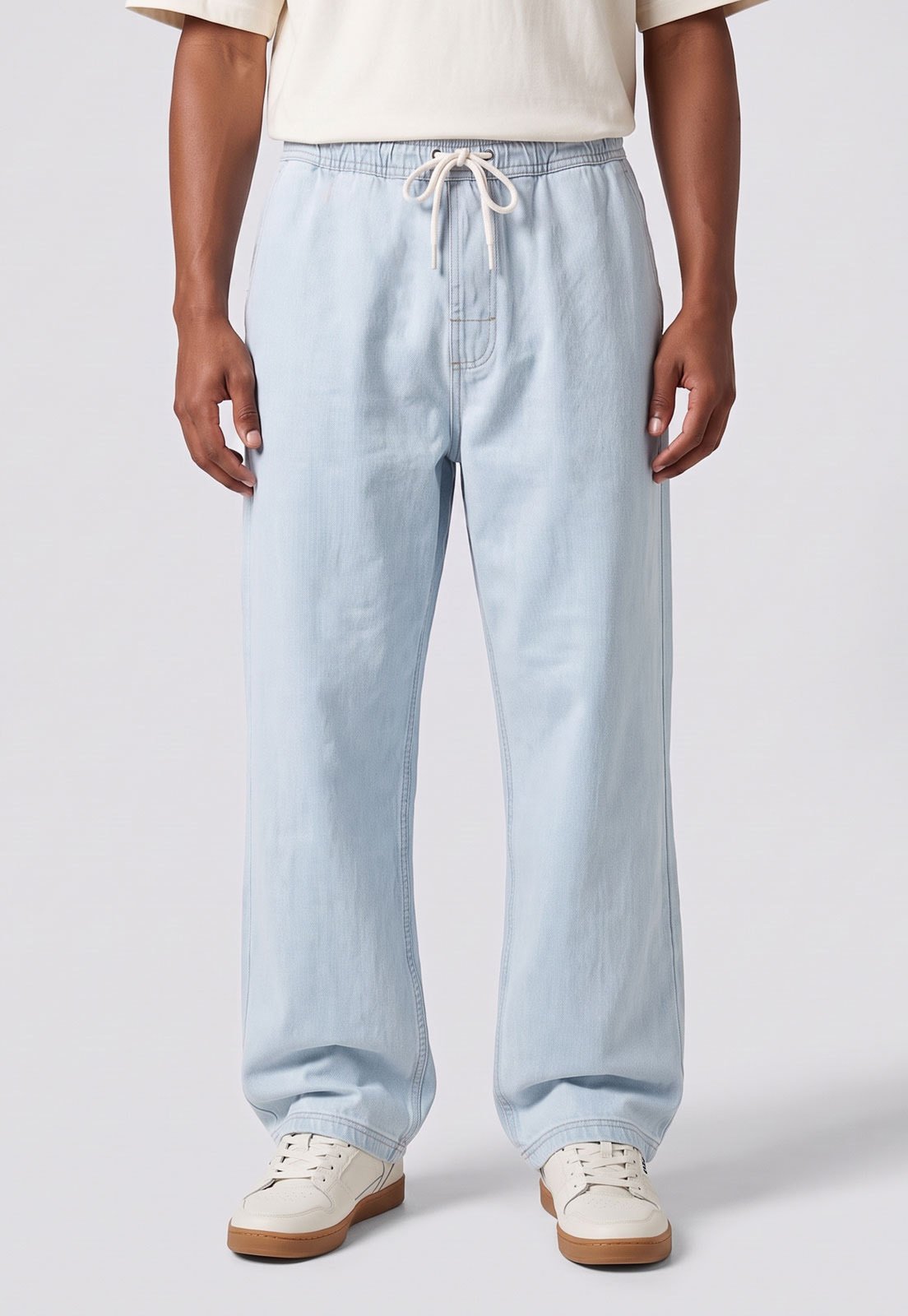 Calça Jeans Masculina Element Big Crew Azul Claro