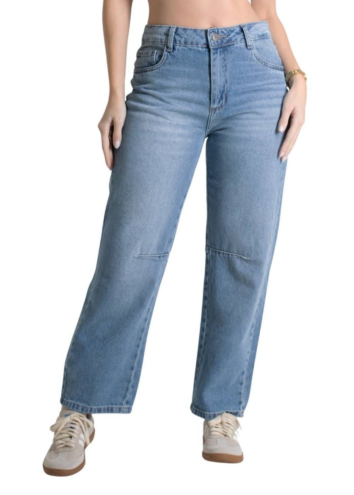 Calça Jeans Sawary Barrel – 279936 – Azul – Sawary