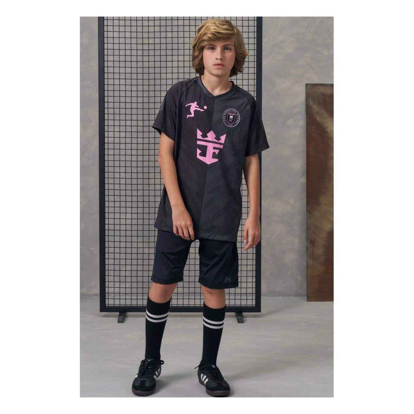 Infantil - Bermida Menino Preto Jonhnny Fox 10 Preto