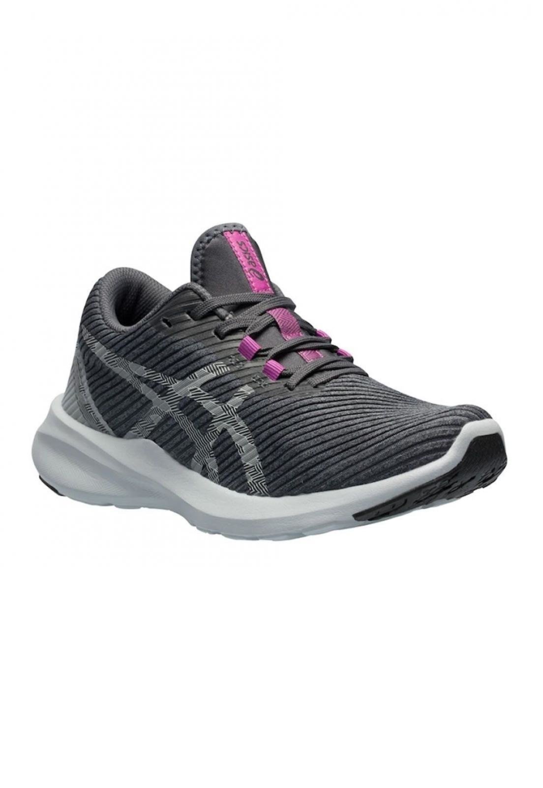 Tenis Asics Versablast Cinza Feminino Azul
