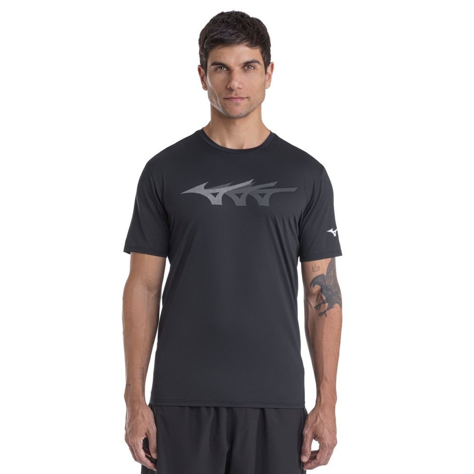 Camiseta de Corrida Mizuno Focus Stamp Masculina