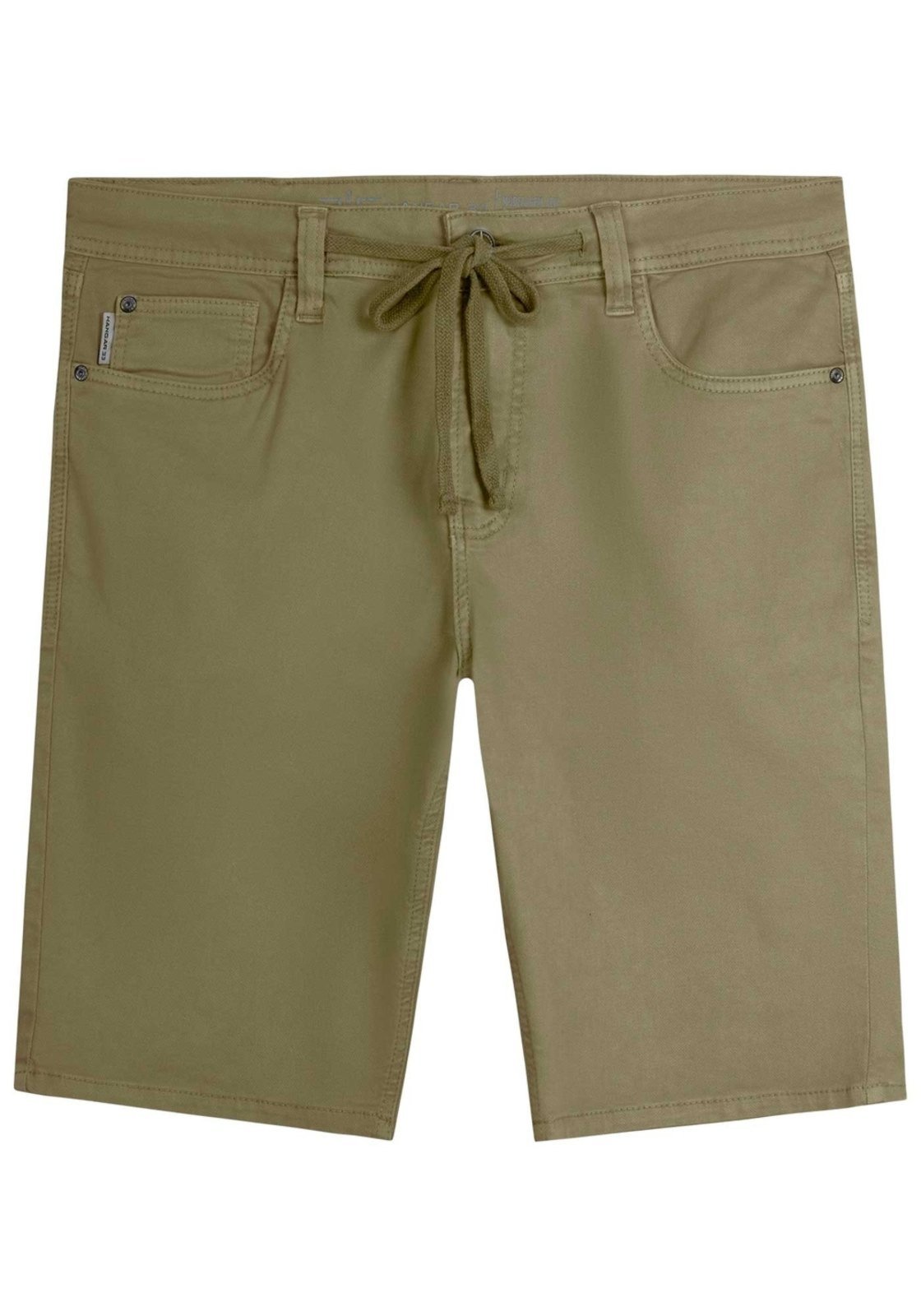 Bermuda Sarja Masculina Reta com Cadarço
