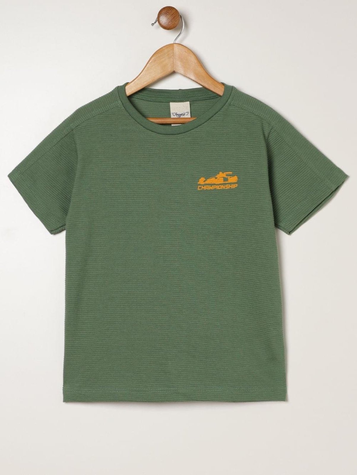 Infantil - Camiseta Manga Curta Para Menino - VERDE