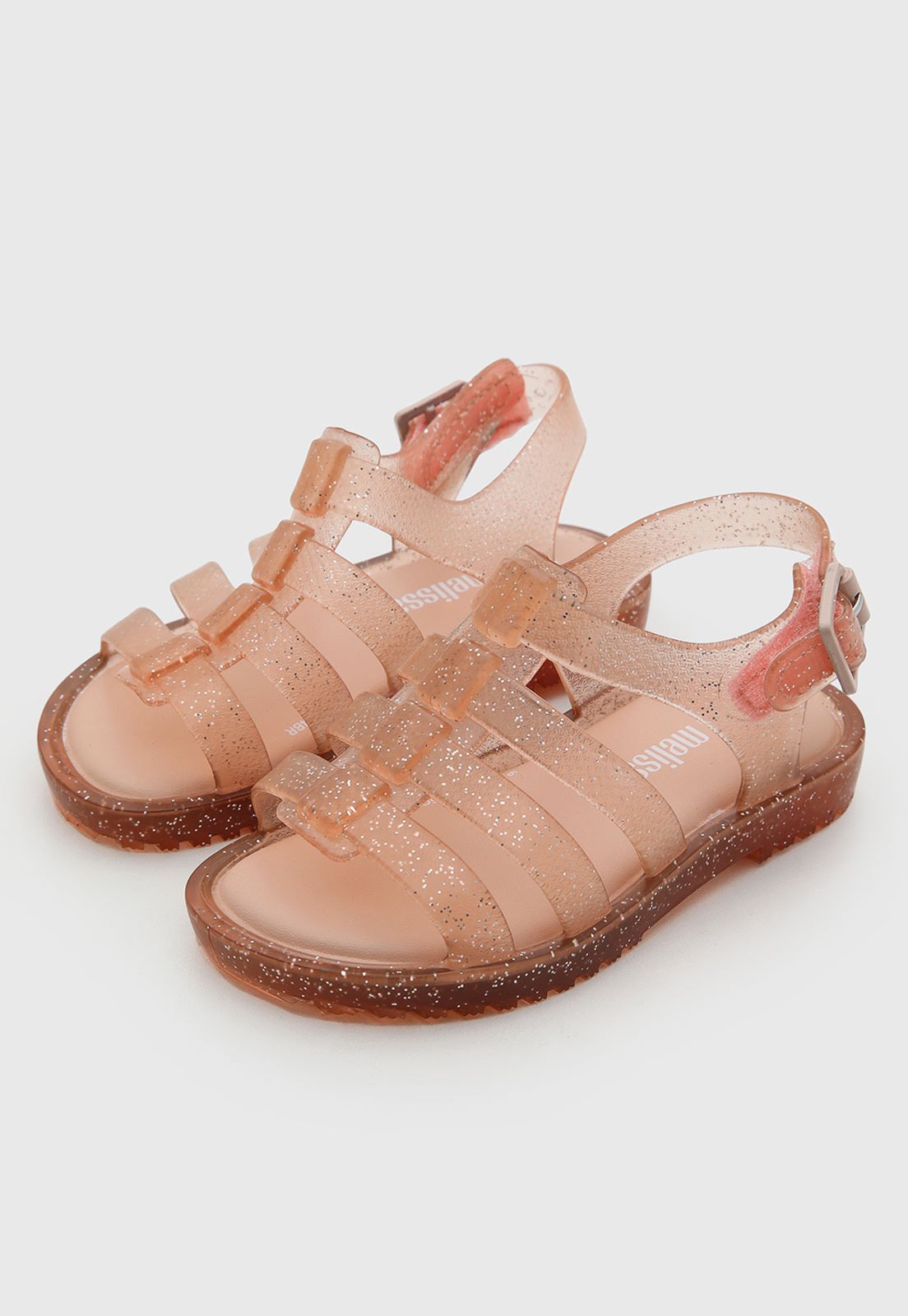 Infantil - Sandália Mini Melissa Transparente Nude