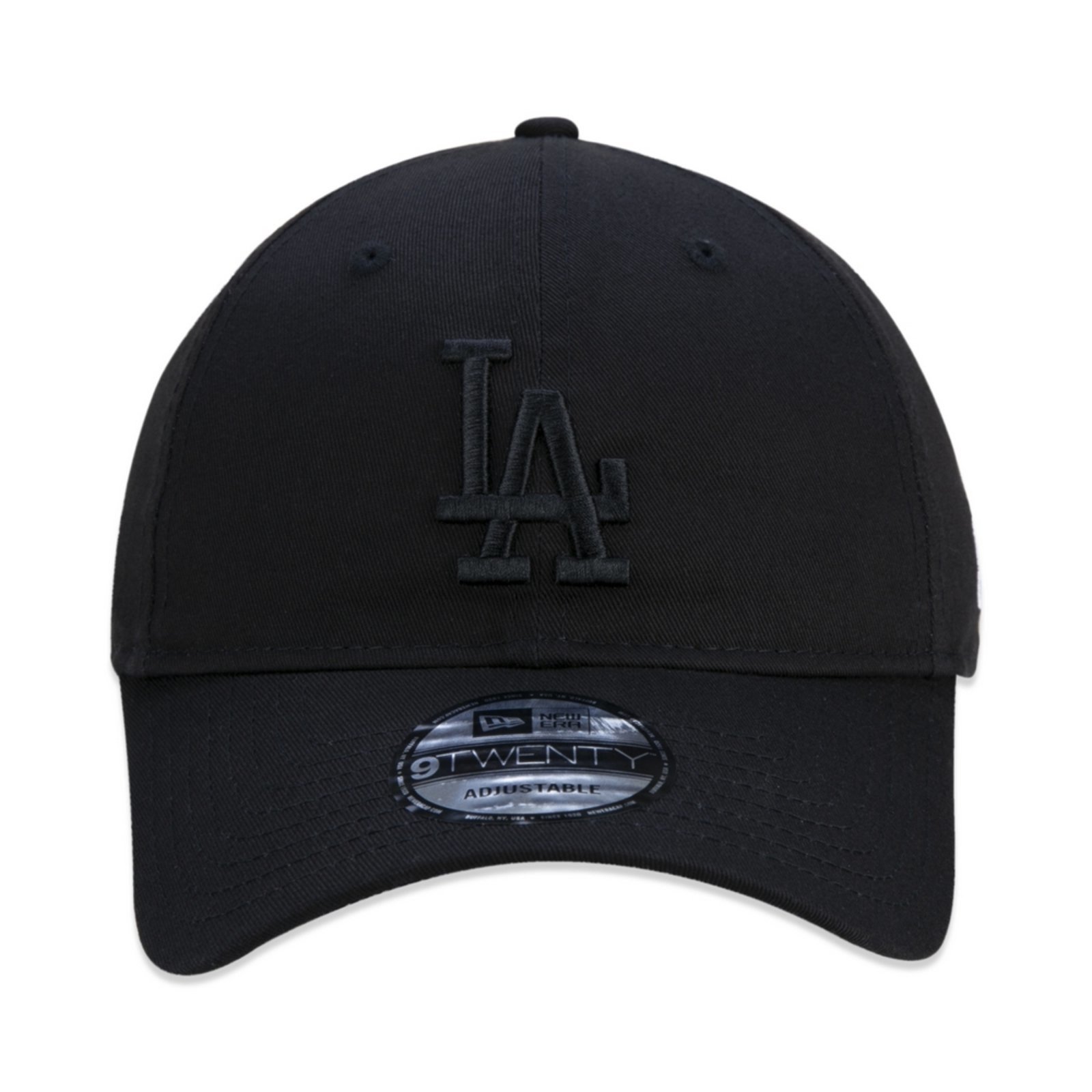 Vista 3 Boné New Era 9twenty Strapback Los Angeles Dodgers preto new era preto