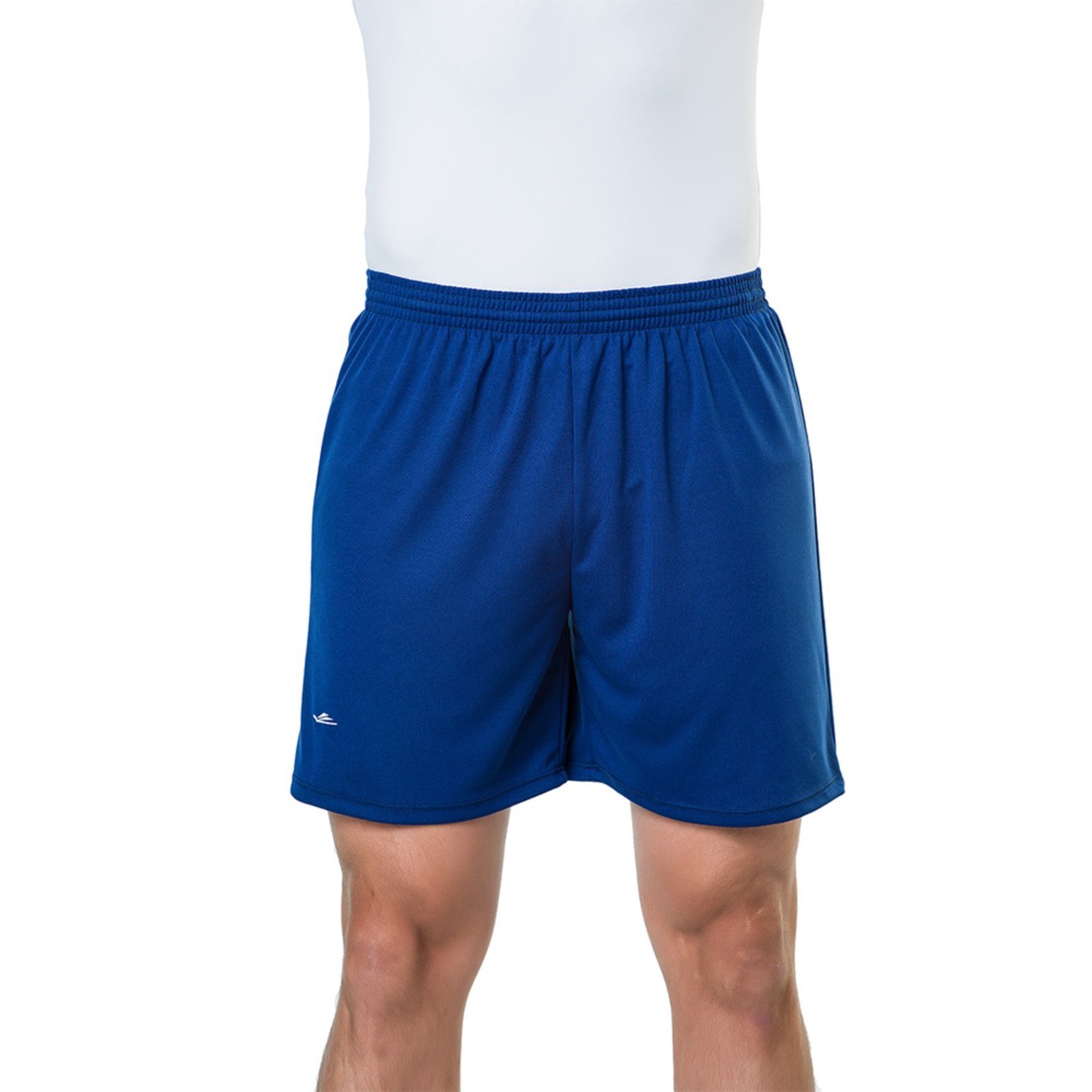 Short Futebol Com Elástico Básico Elite Masculino Adulto Marinho