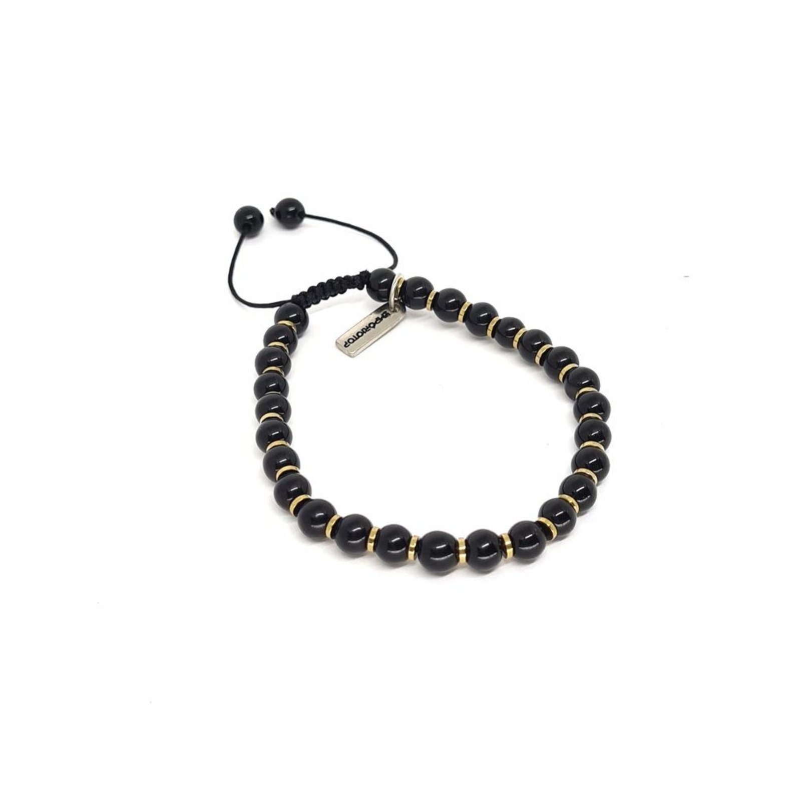 Pulseira Empório Top de Pedras Gold Discos