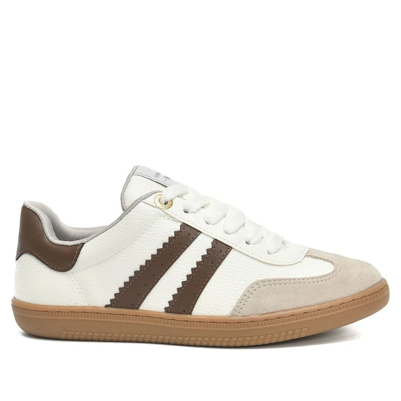 Tênis Feminino Via Marte Casual Napa Burnished Camurça