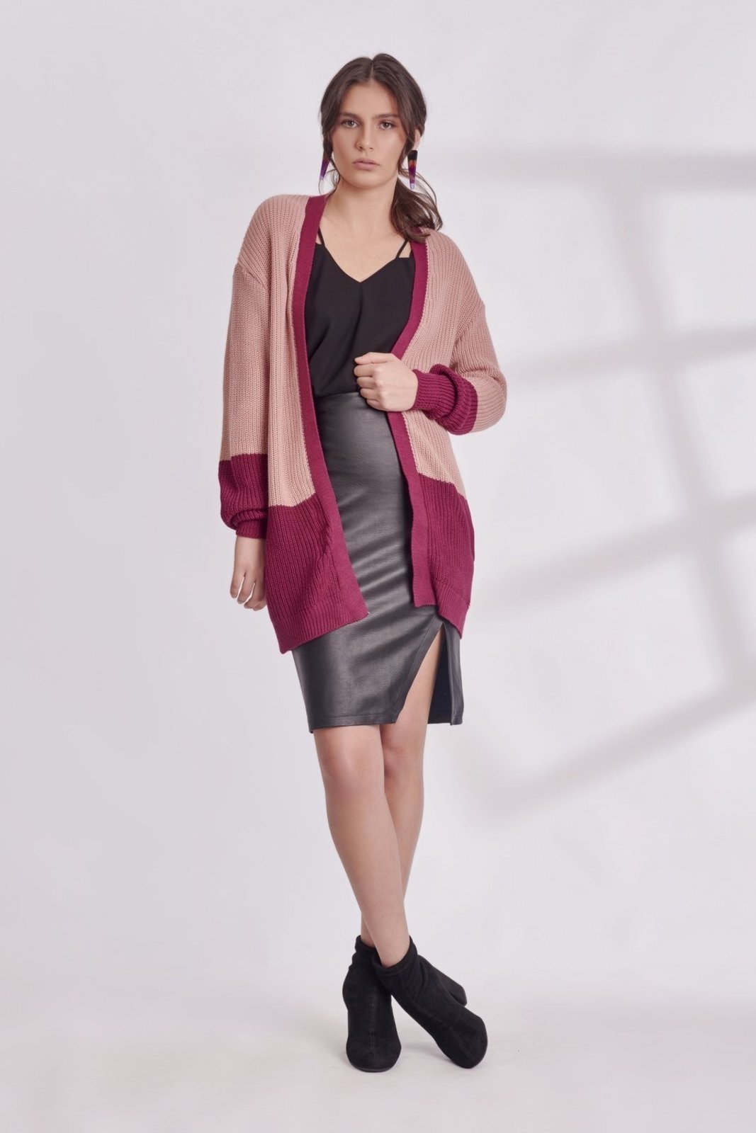 Cardigan Tricot com Bolsos Le Loup
