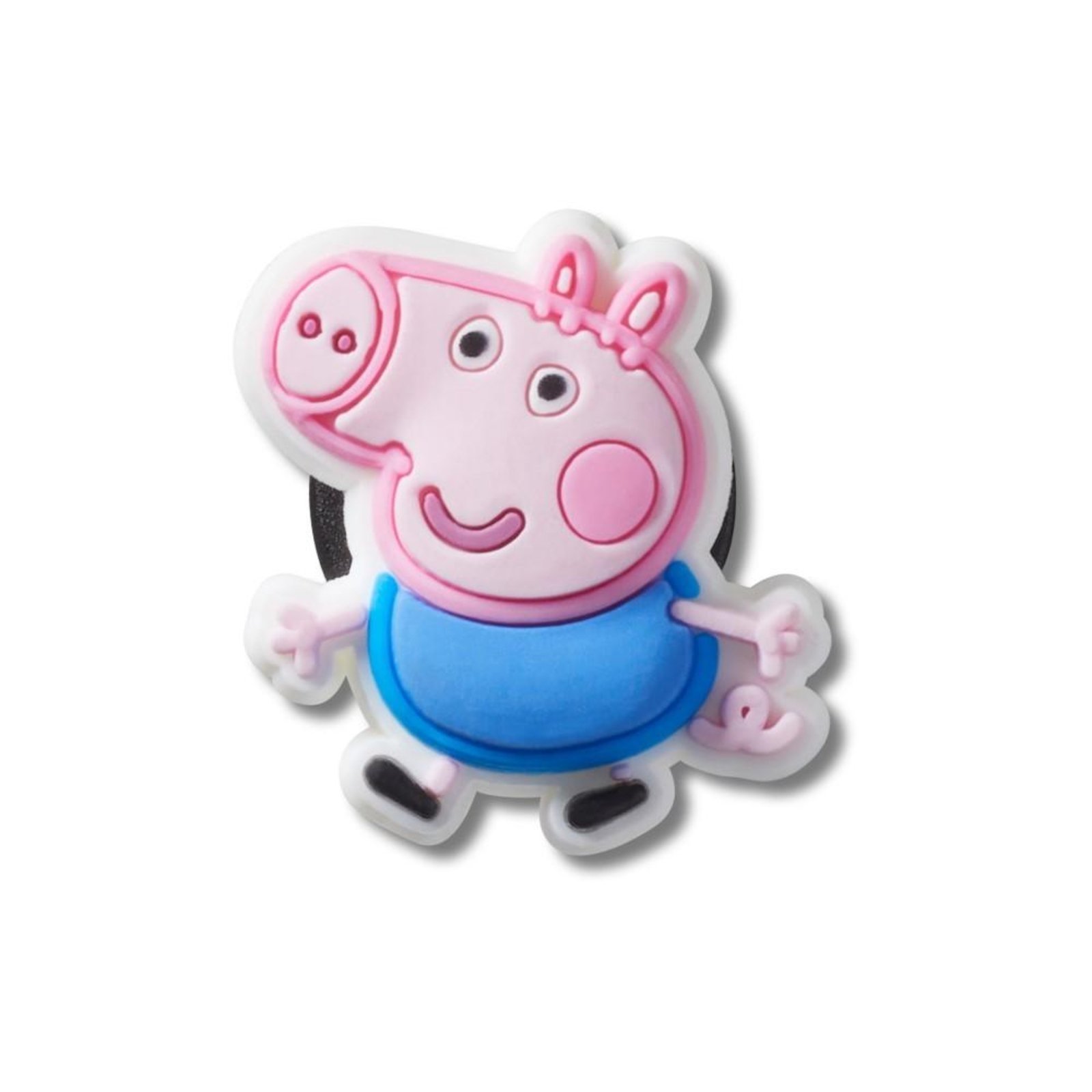 Vista 2 Infantil - Jibbitz™ Peppa Pig George Crocs branco