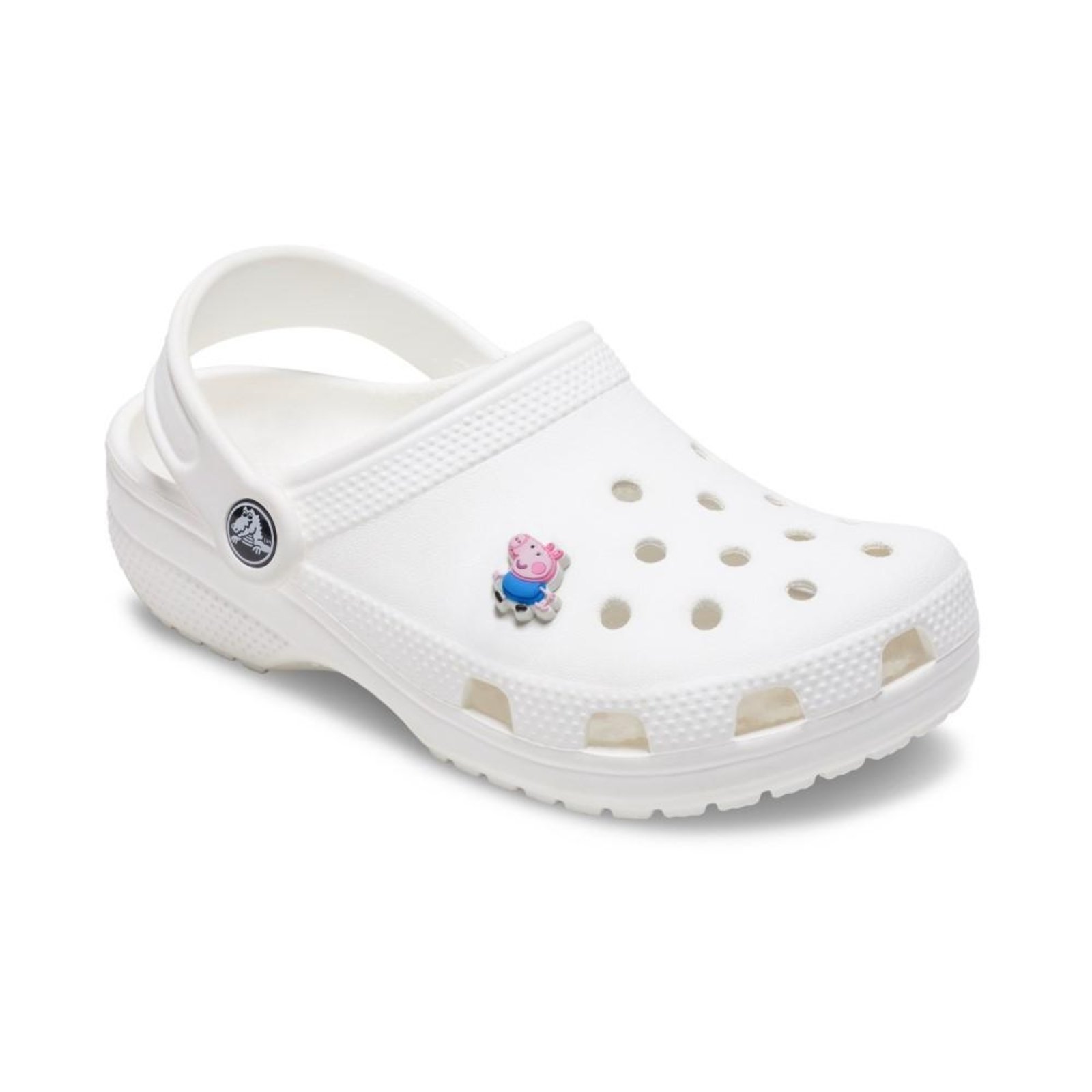 Vista 3 Infantil - Jibbitz™ Peppa Pig George Crocs branco