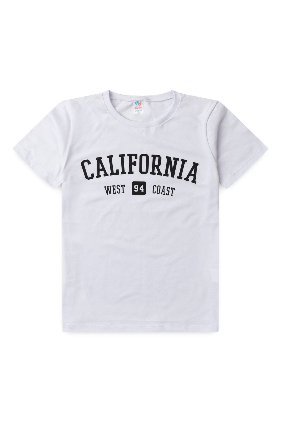 Infantil - Camiseta Meia Malha Juvenil Masculina California