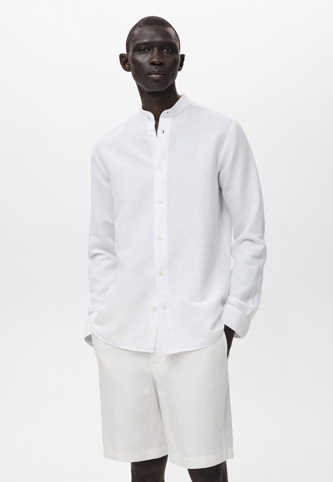 Camisa Mango Regular Chennai Branca