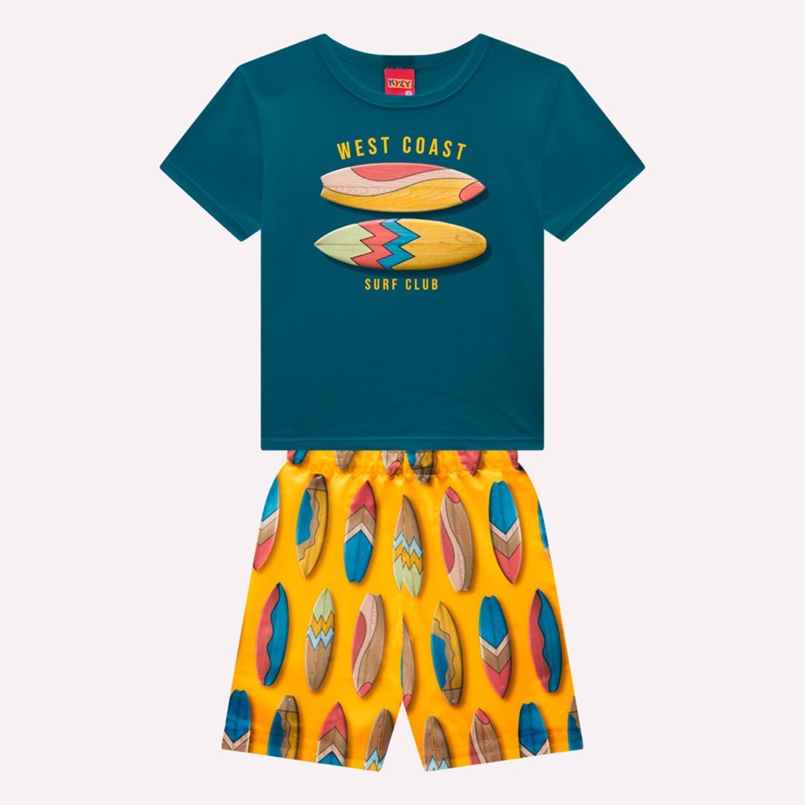 Infantil - Conjunto Menino Pranchas Kyly