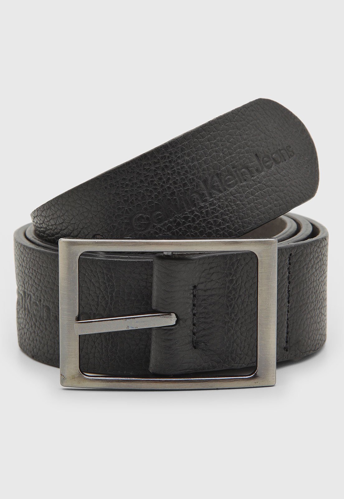 Cinto Masculino Calvin Klein Couro Preto