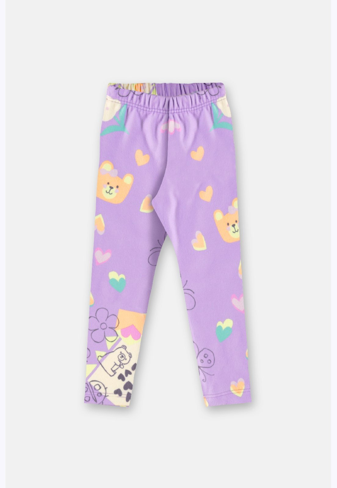 Infantil - Calça Legging Peluciada Up Baby Vermelho