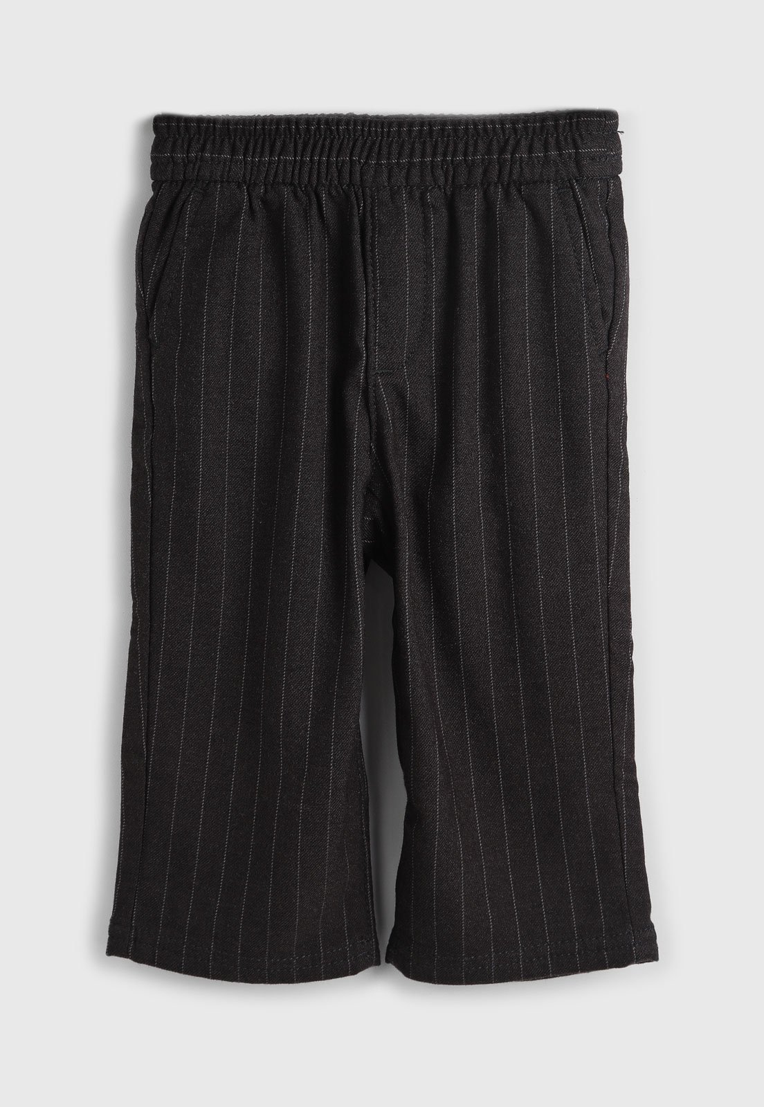 Calça GAP Listrada Preta