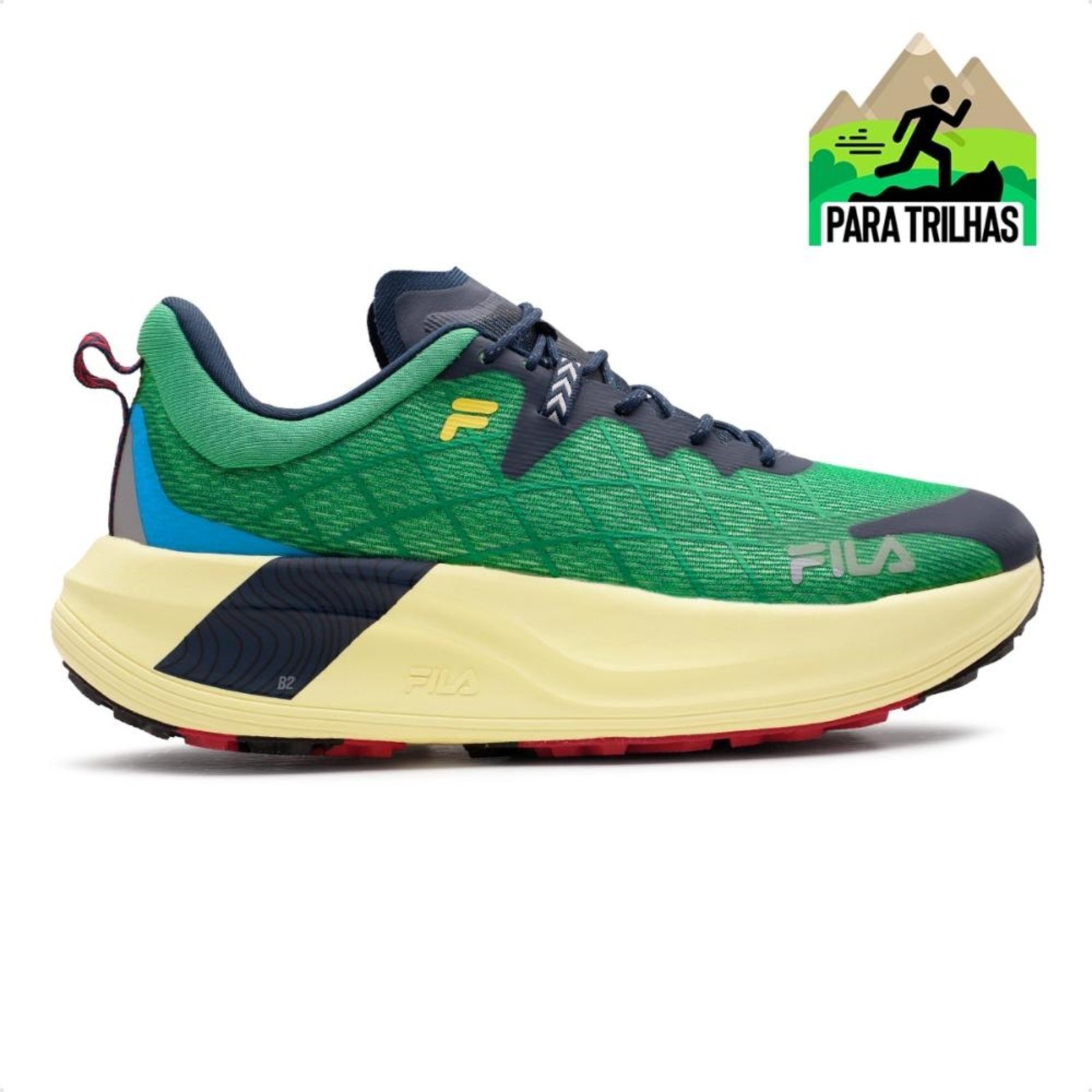 Tênis Fila Racer Skytrail Masculino Verde