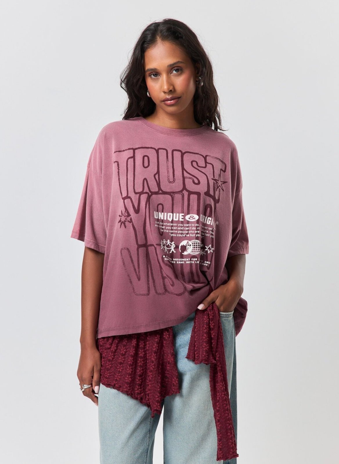 Camiseta Degradê Trust Your Vision