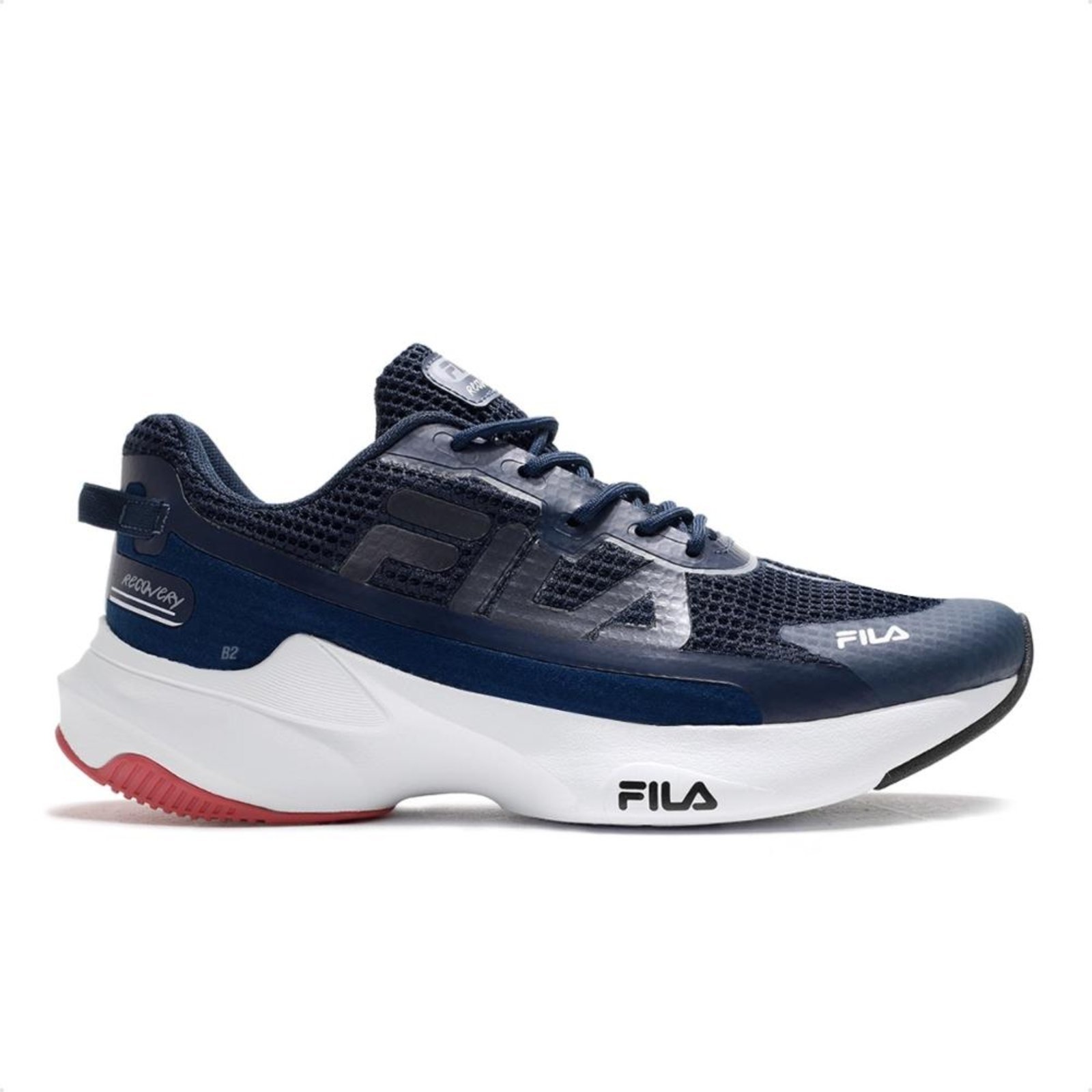 Tênis Fila Recovery Azul Marinho