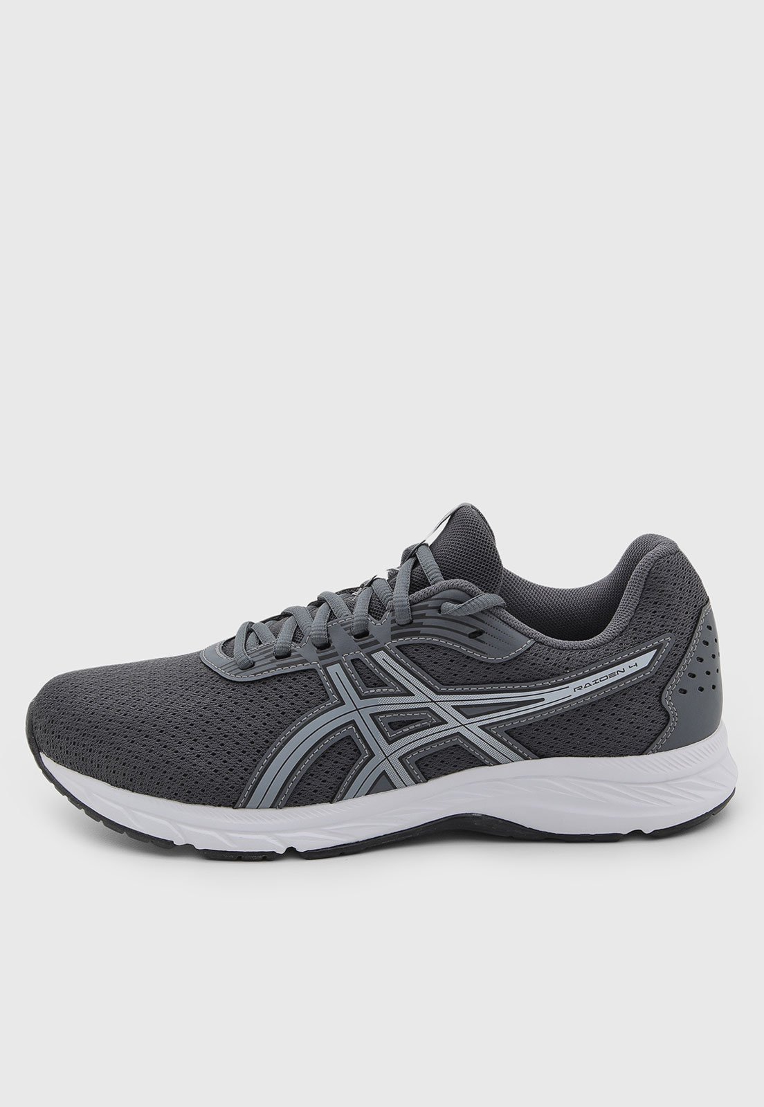 Tênis Masculino Asics Raiden 4 Cinza