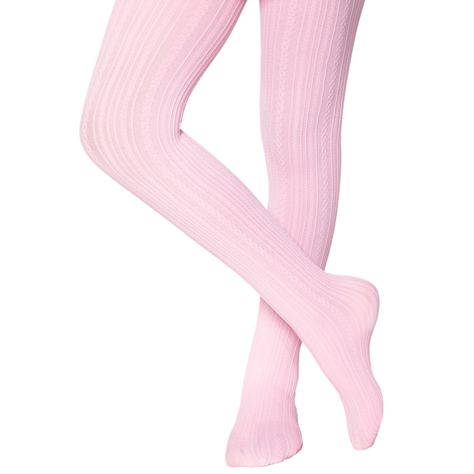 Meia Calça Menina Fio 70 Tricô Lobinha Lupo