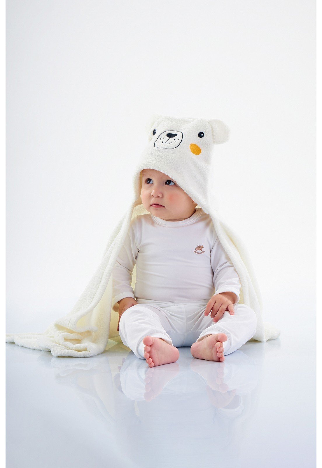 Manta em Pelo Sintético Up Baby Off White