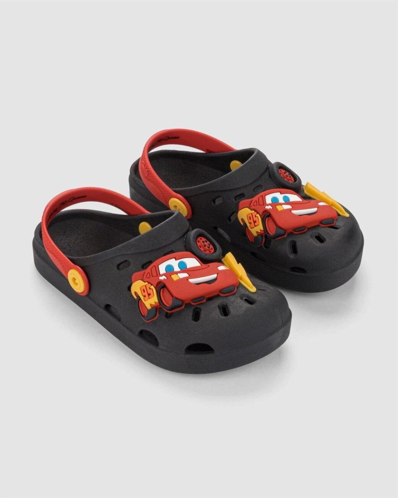 Infantil - Sandália Babuche Grendene Disney Smile Preto