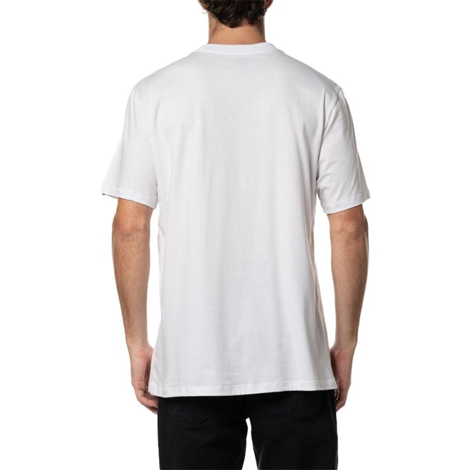 Camiseta Quiksilver Comp Logo Plus Size W24 Masculina Branco