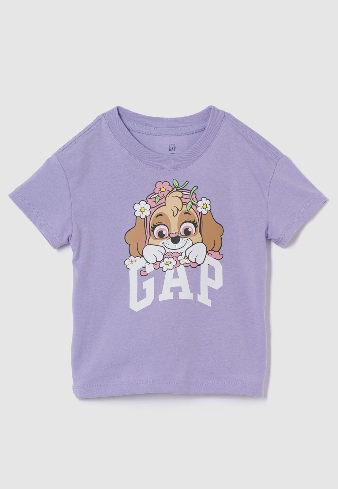 Camiseta GAP Patrulha Canina Lilás