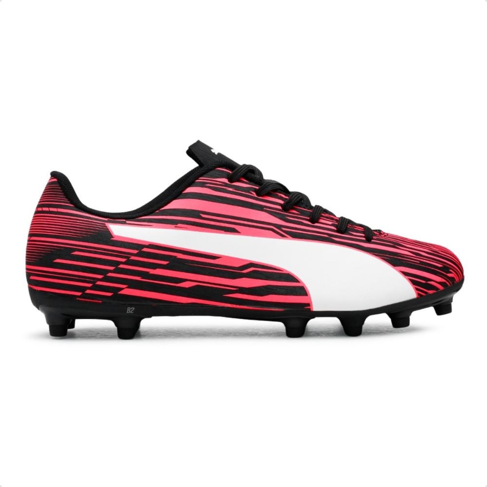 Chuteira Campo Puma Rapido III FG/AG Masculina Vermelho