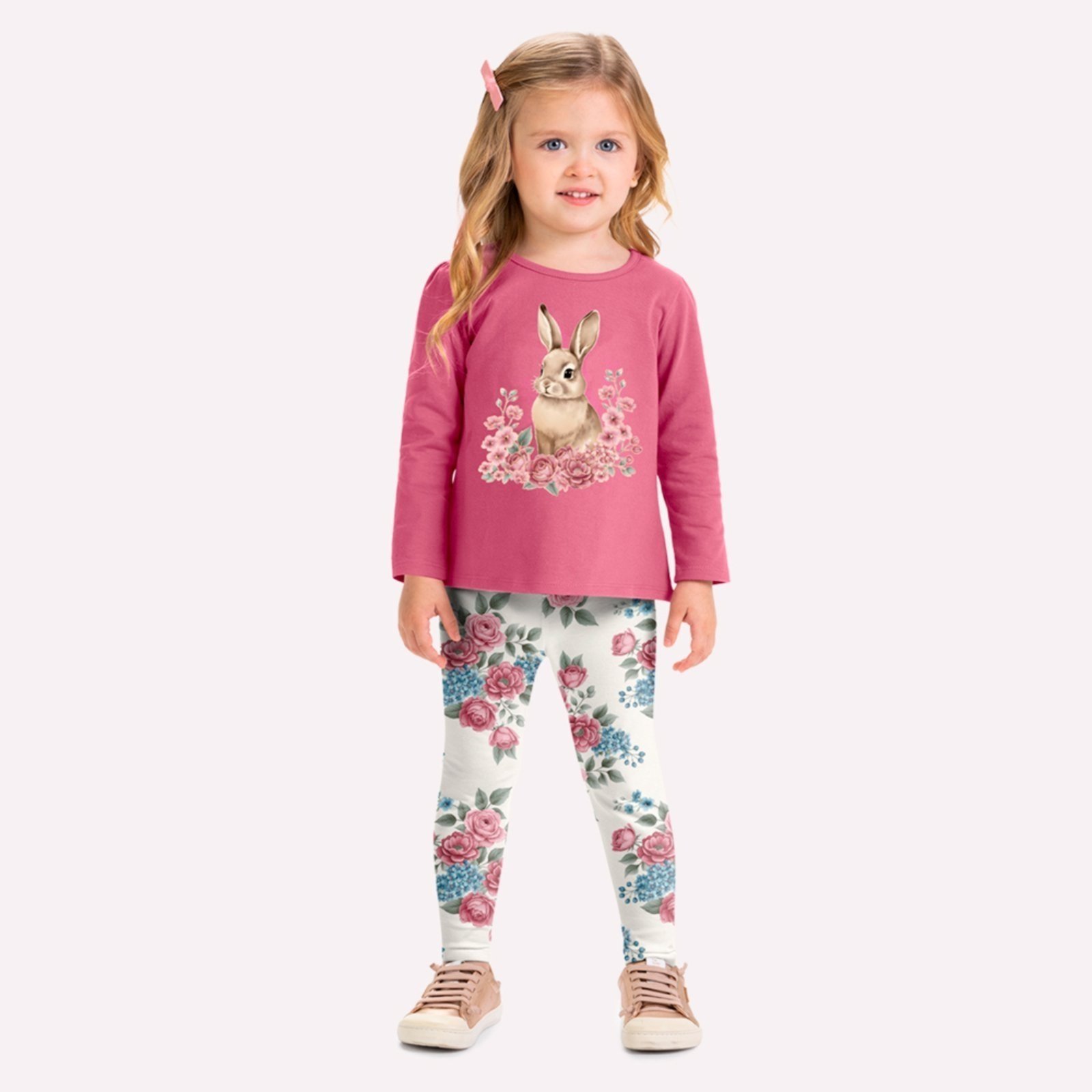 Infantil - Conjunto Menina Coelhinho Milon