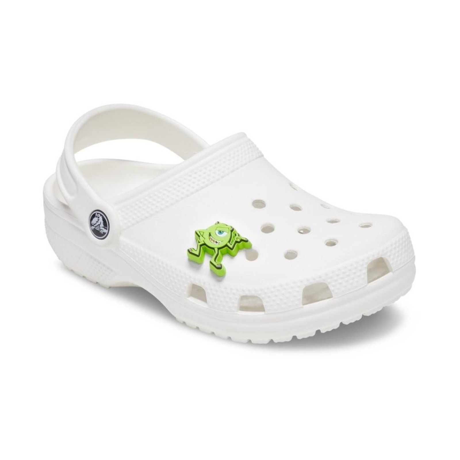 Vista 3 Infantil - Jibbitz™ Monstros S.A Mike Crocs branco